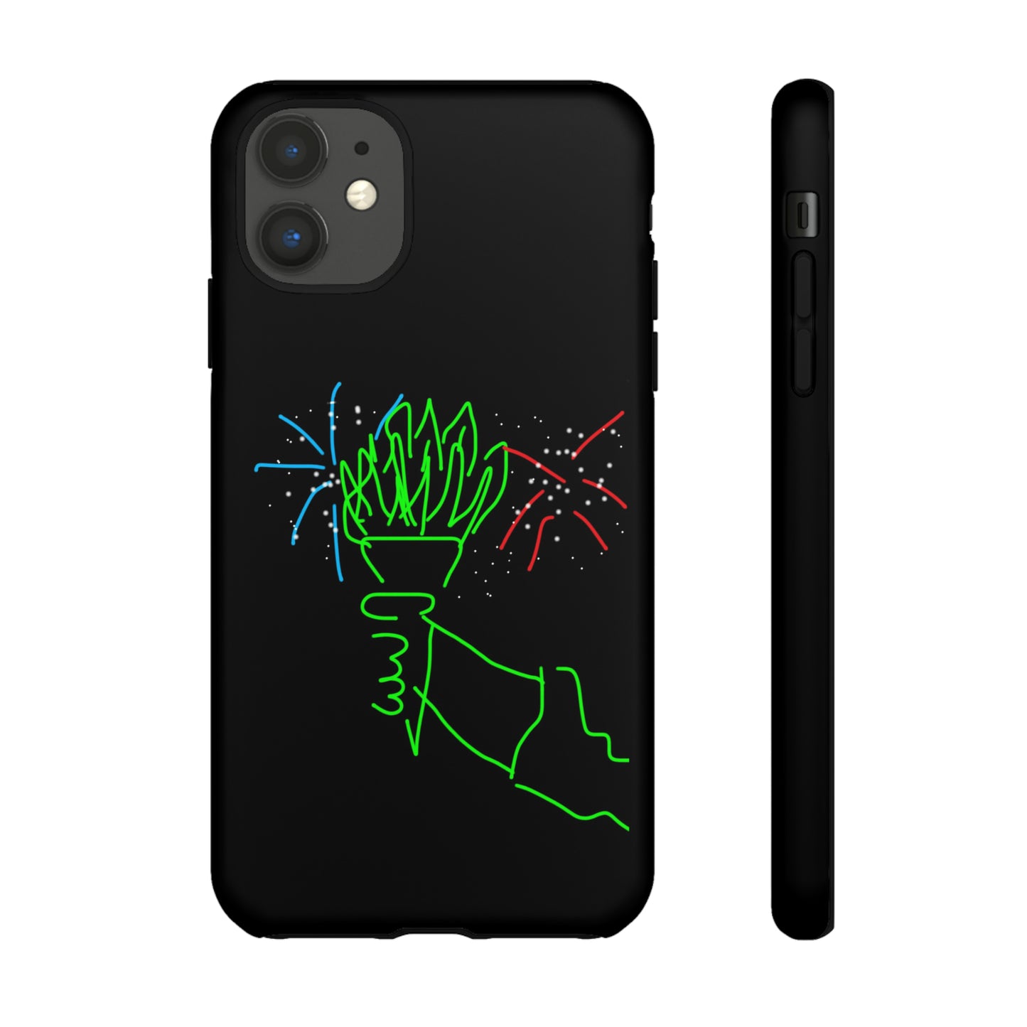 July 4th- Liberty- Tough Cases- fits 46 phone styles