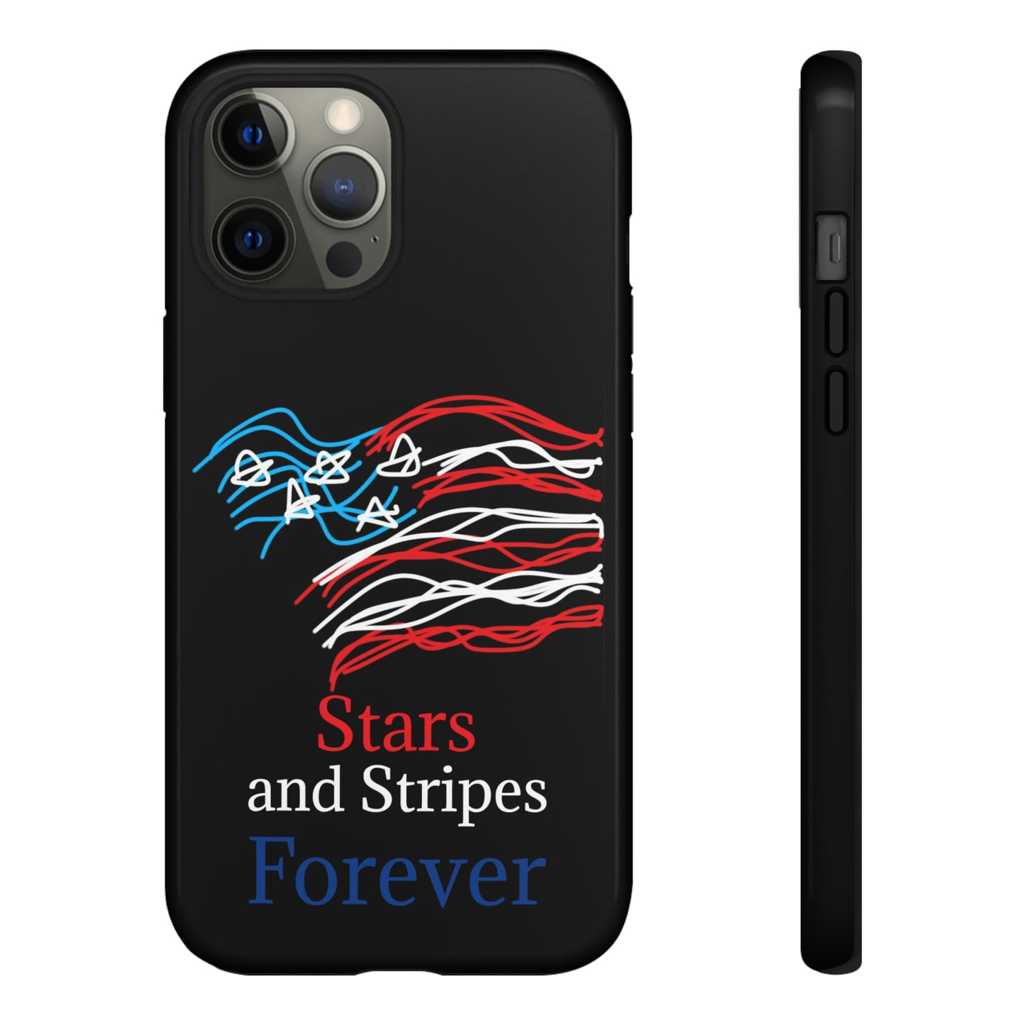 July 4th- Old Glory- Tough Cases- fits 46 styles of phones