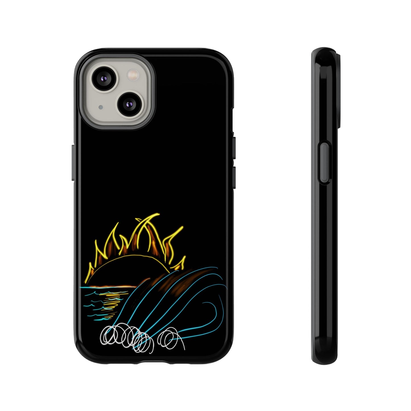 Wave- phone case matte/gloss 250 styles