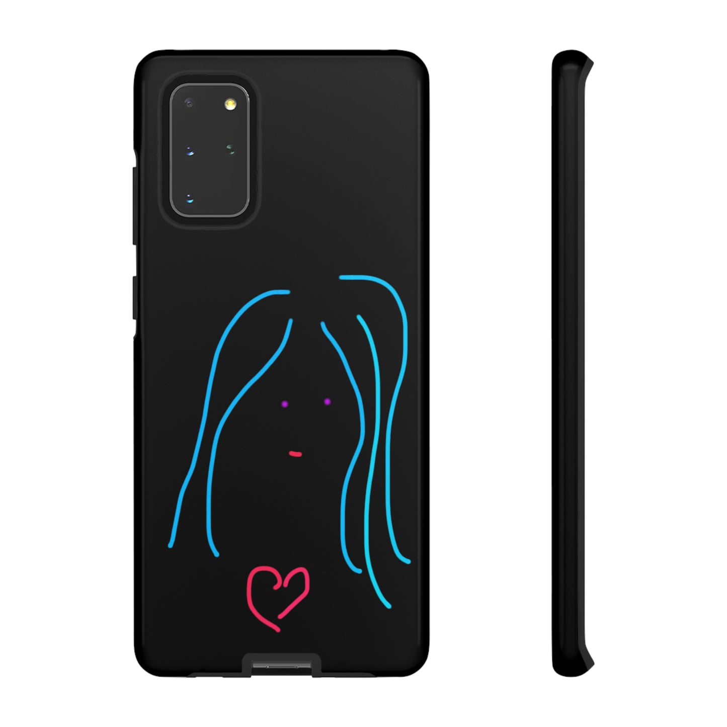 Heart Girl- Tough Cases- 46 Phone Styles