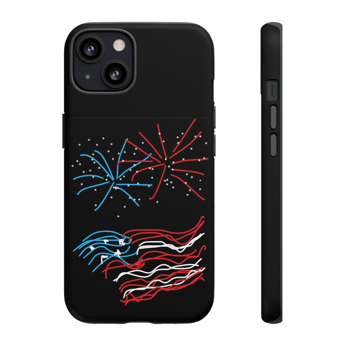July 4th- Fireworks- Tough Cases- fits 46 phone styles