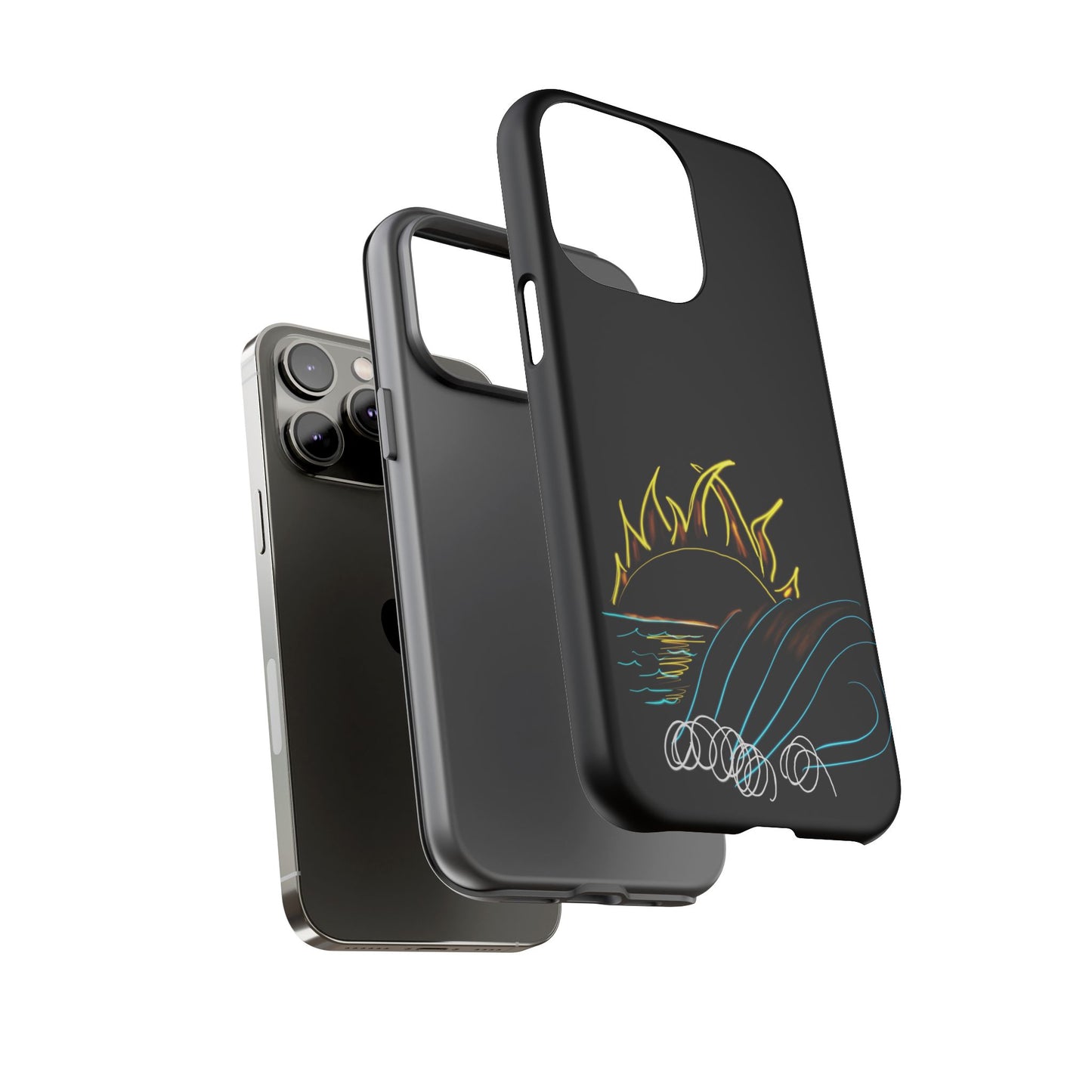 Wave- phone case matte/gloss 250 styles