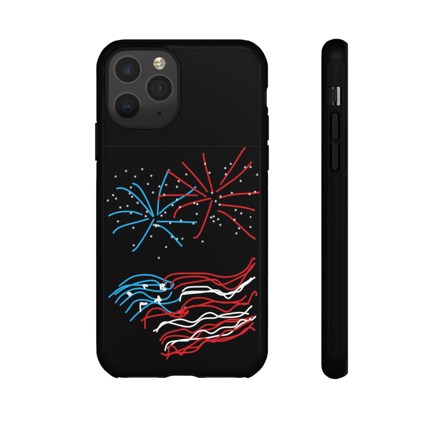 July 4th- Fireworks- Tough Cases- fits 46 phone styles