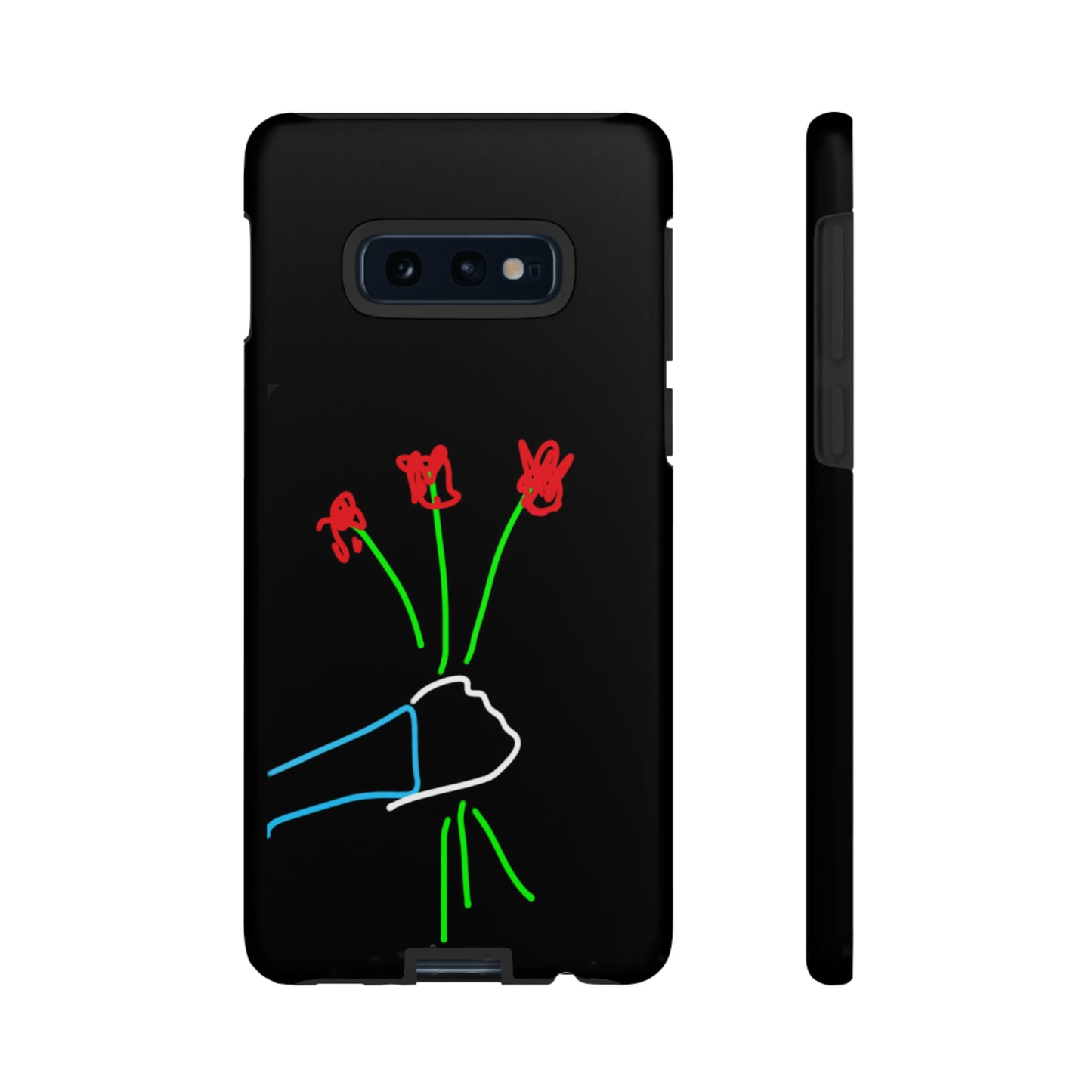 3 Red Flowers- Tough Cases- 46 Phone Styles