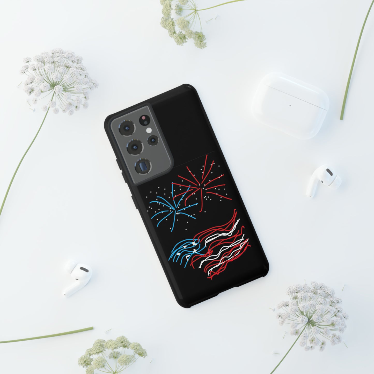 July 4th- Fireworks- Tough Cases- fits 46 phone styles