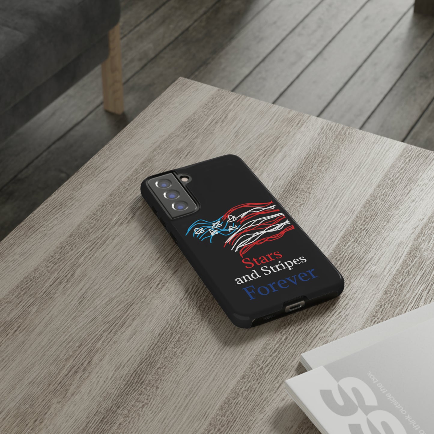 July 4th- Old Glory- Tough Cases- fits 46 styles of phones