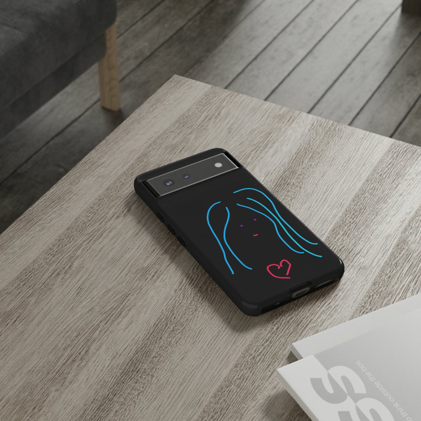 Heart Girl- Tough Cases- 46 Phone Styles