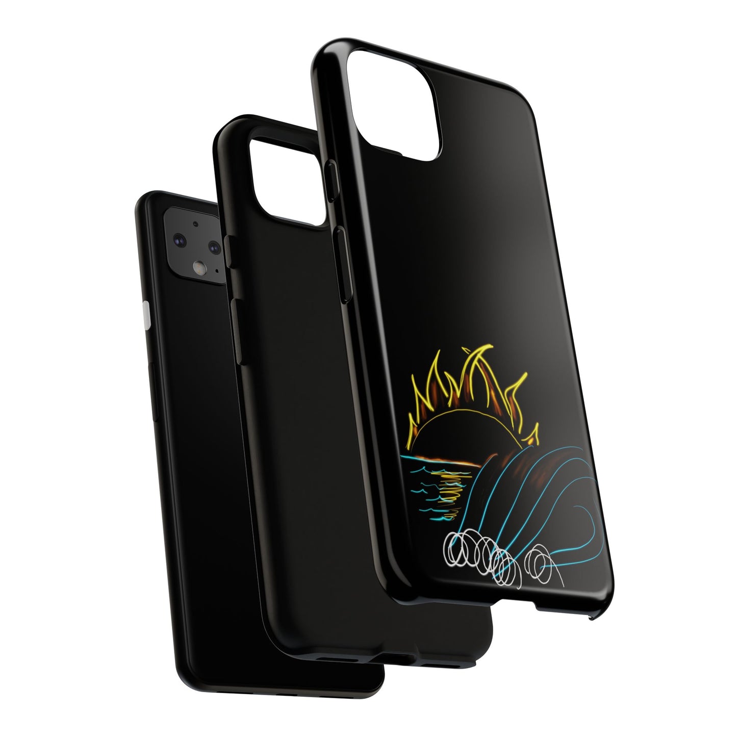 Wave- phone case matte/gloss 250 styles