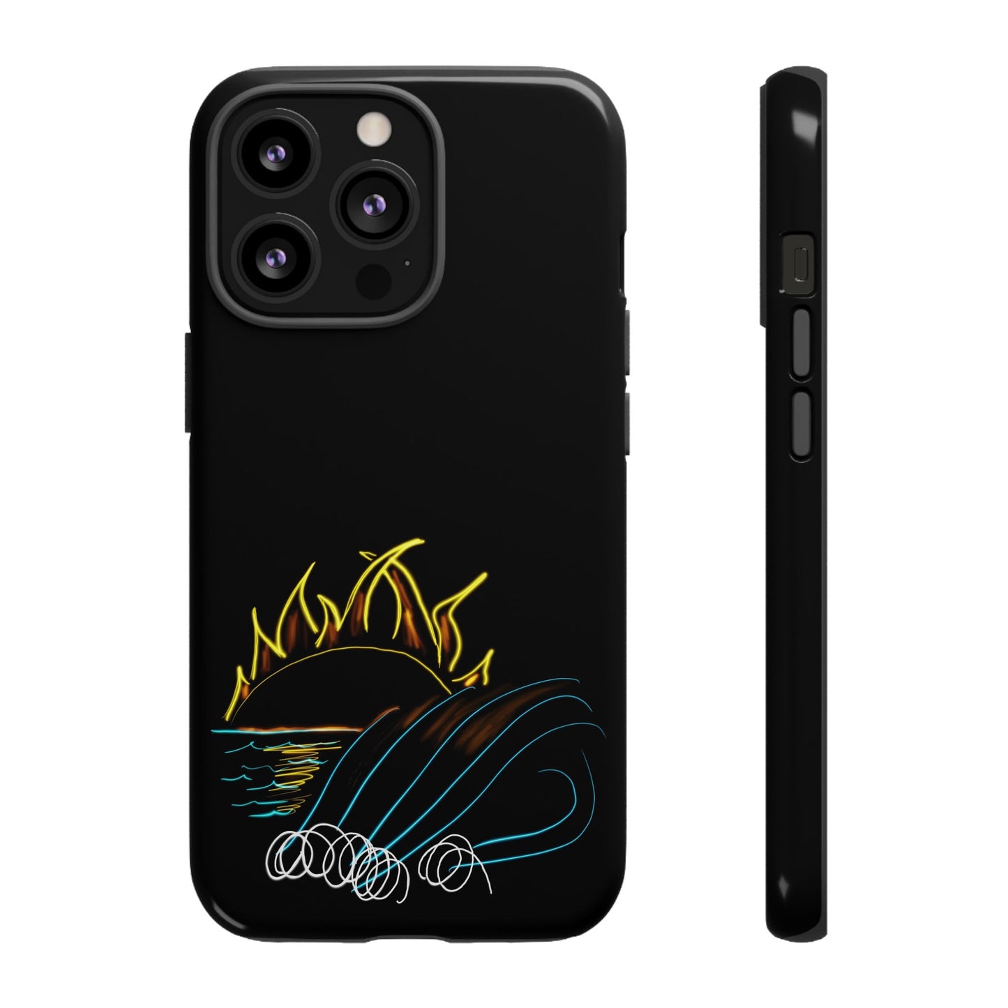 Wave- phone case matte/gloss 250 styles