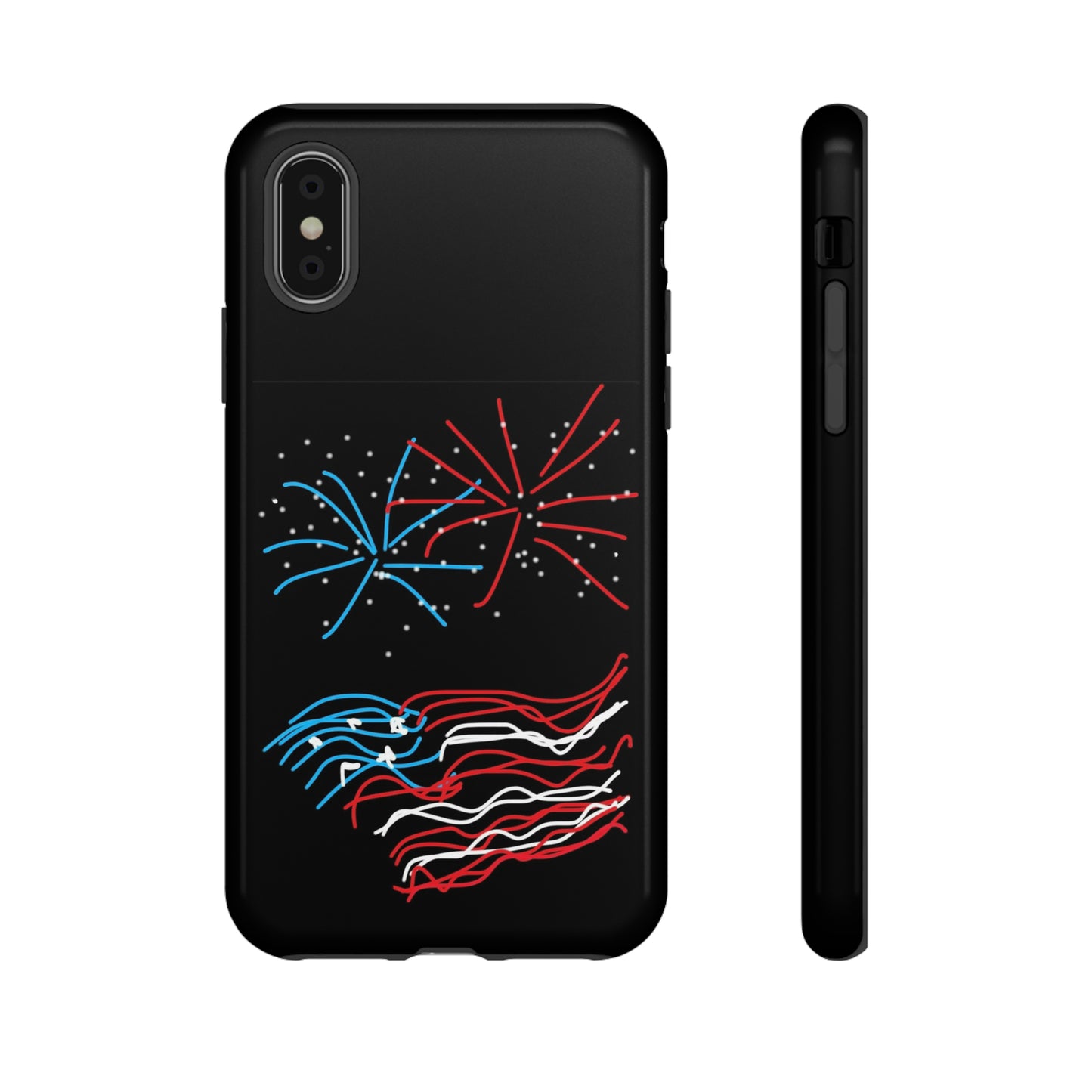 July 4th- Fireworks- Tough Cases- fits 46 phone styles