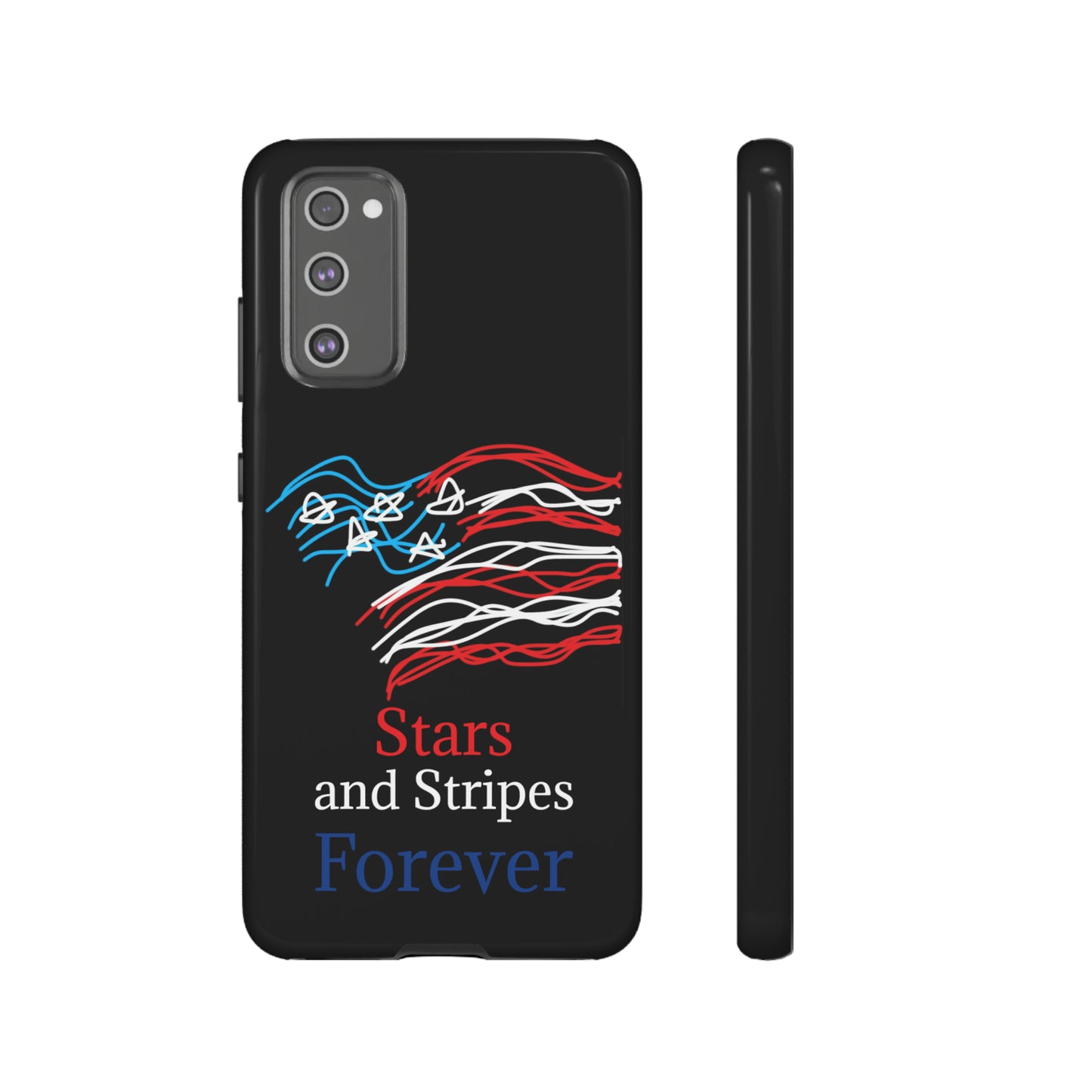 July 4th- Old Glory- Tough Cases- fits 46 styles of phones
