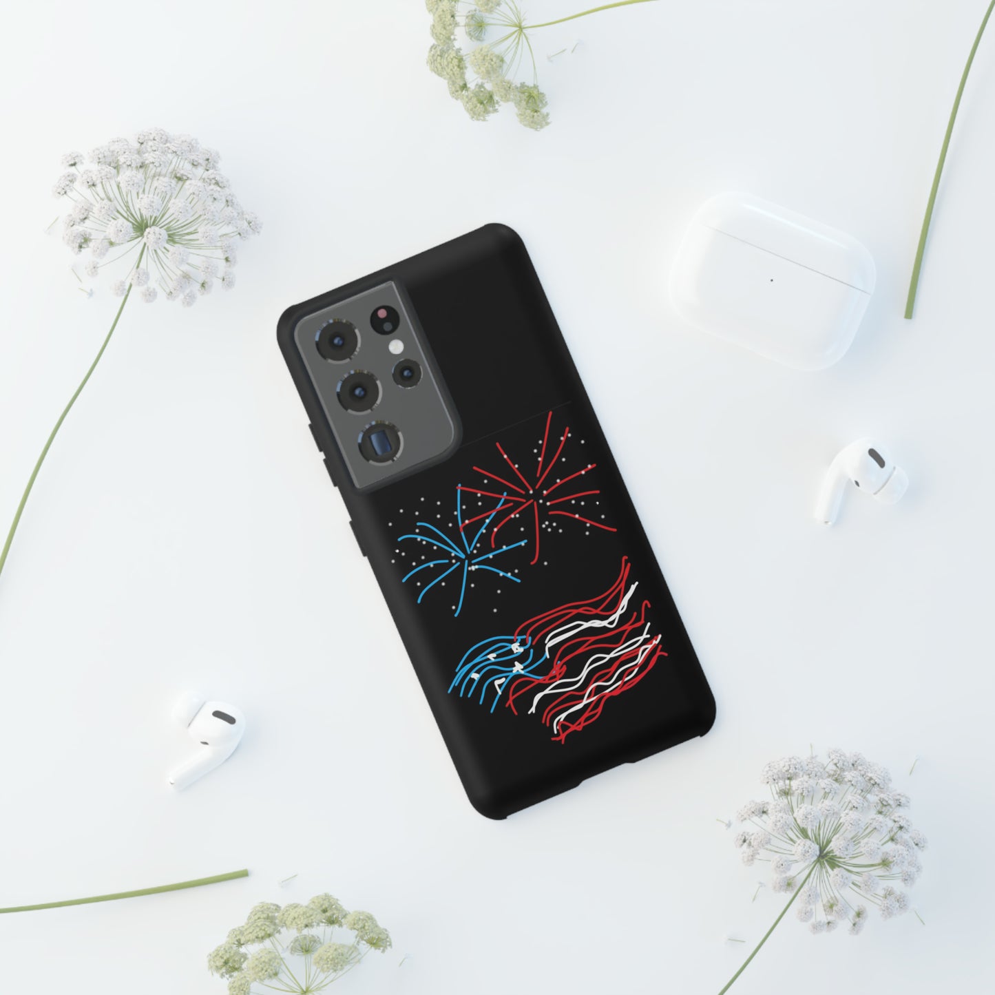 July 4th- Fireworks- Tough Cases- fits 46 phone styles