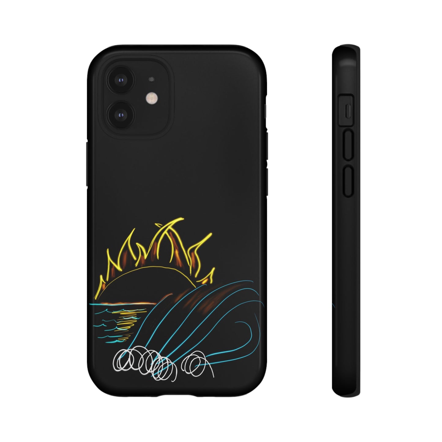 Wave- phone case matte/gloss 250 styles