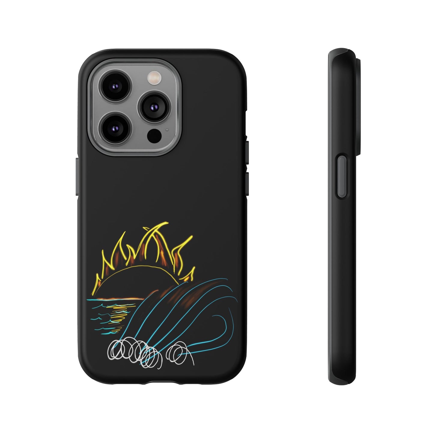 Wave- phone case matte/gloss 250 styles