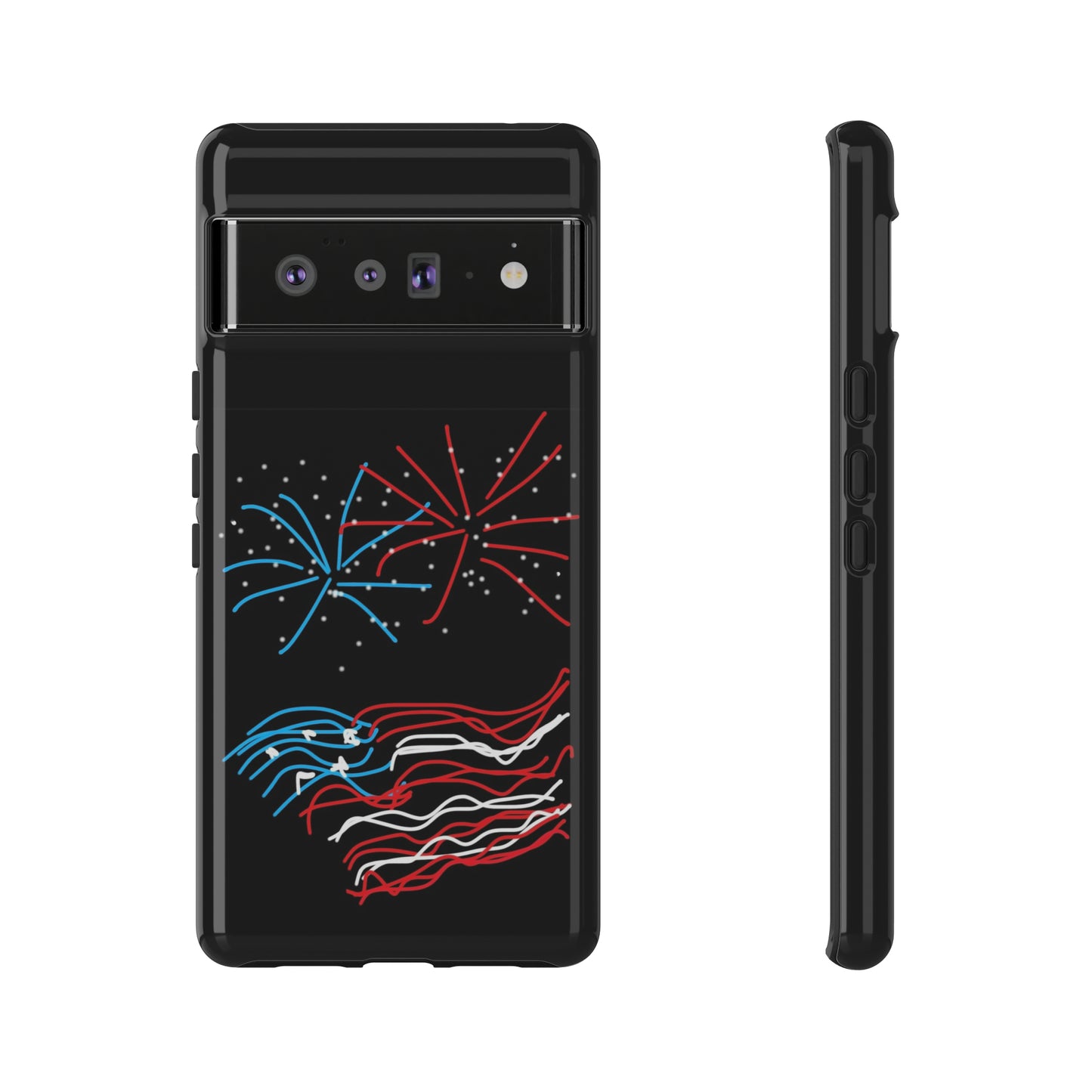 July 4th- Fireworks- Tough Cases- fits 46 phone styles