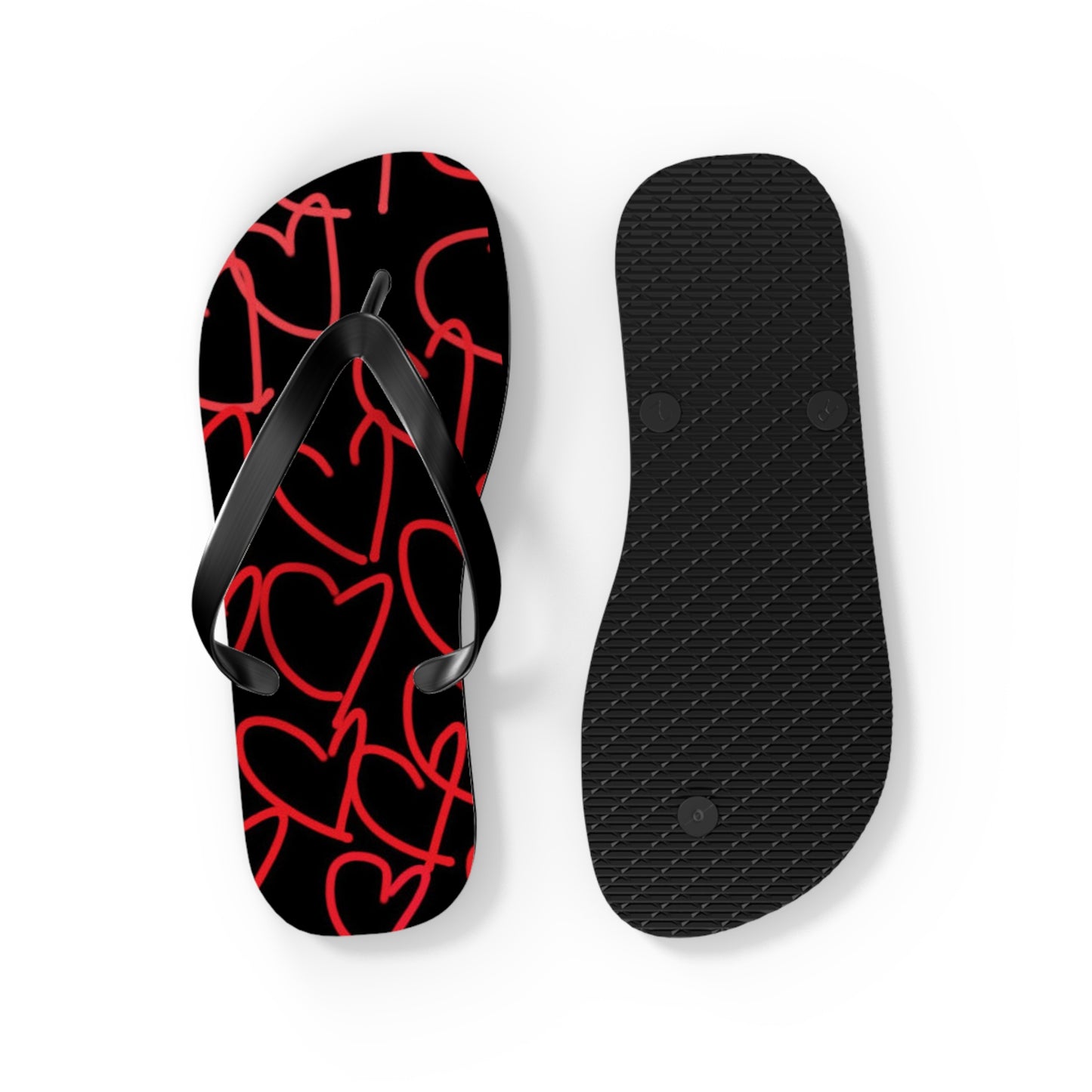 Million Hearts- Flip Flops, 4 sizes