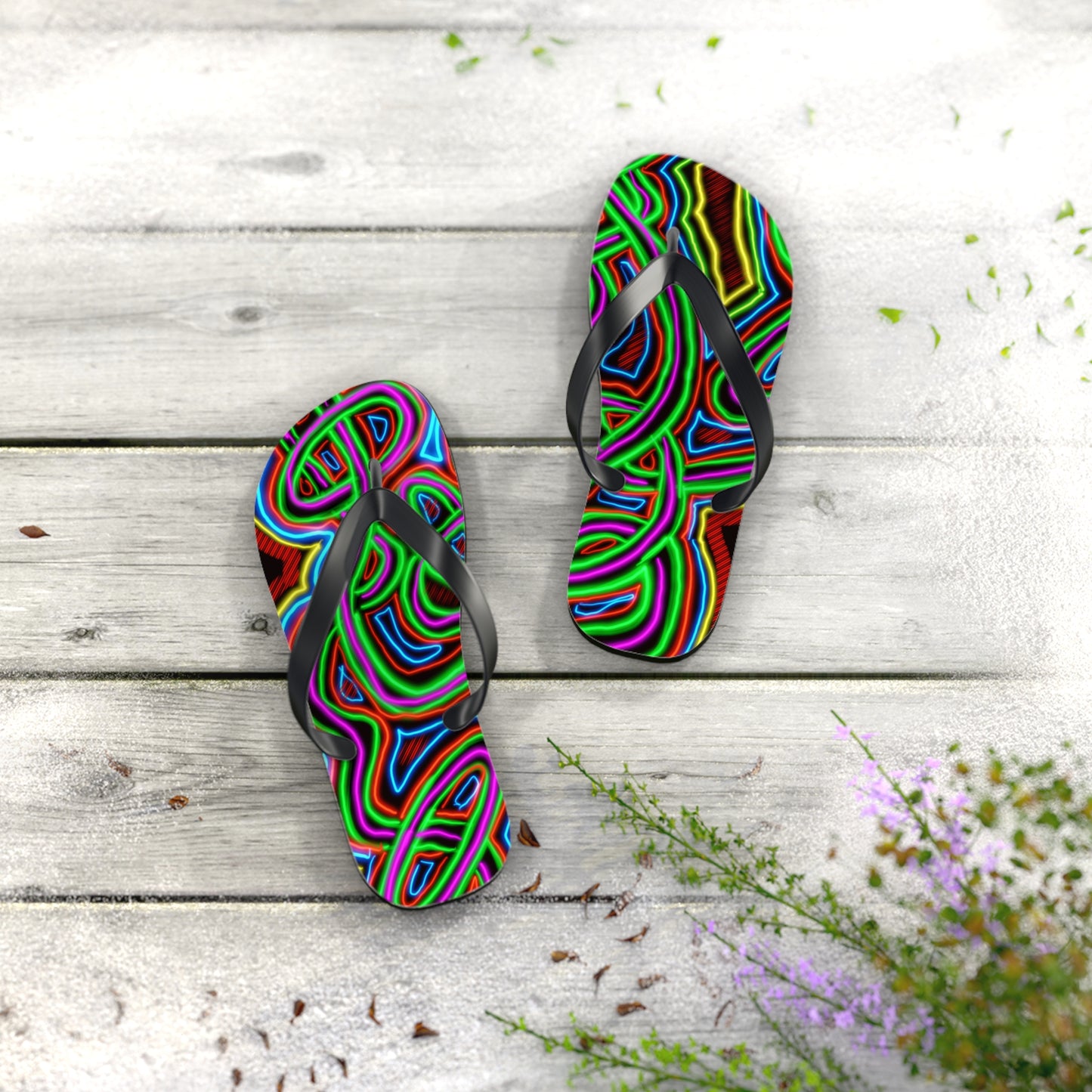 Abstract 06- Flip Flops, 4 sizes