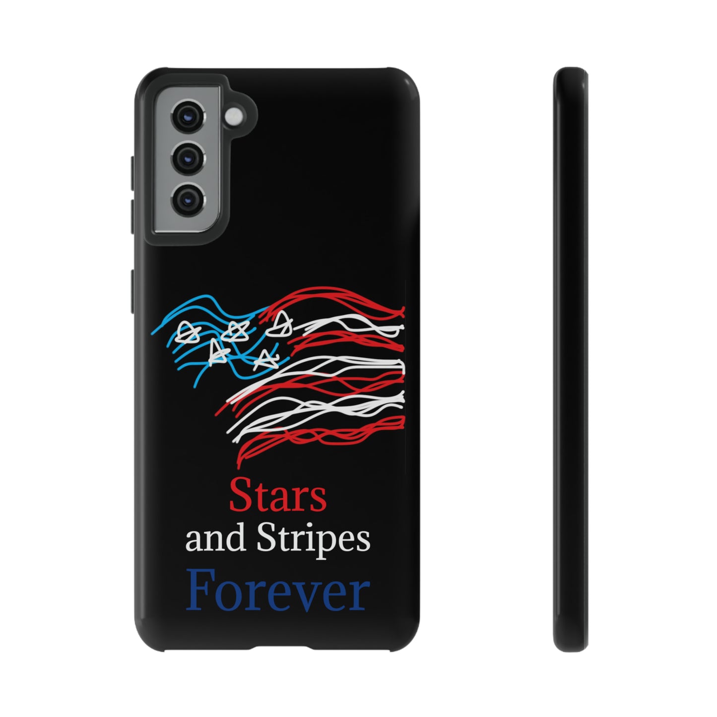July 4th- Old Glory- Tough Cases- fits 46 styles of phones