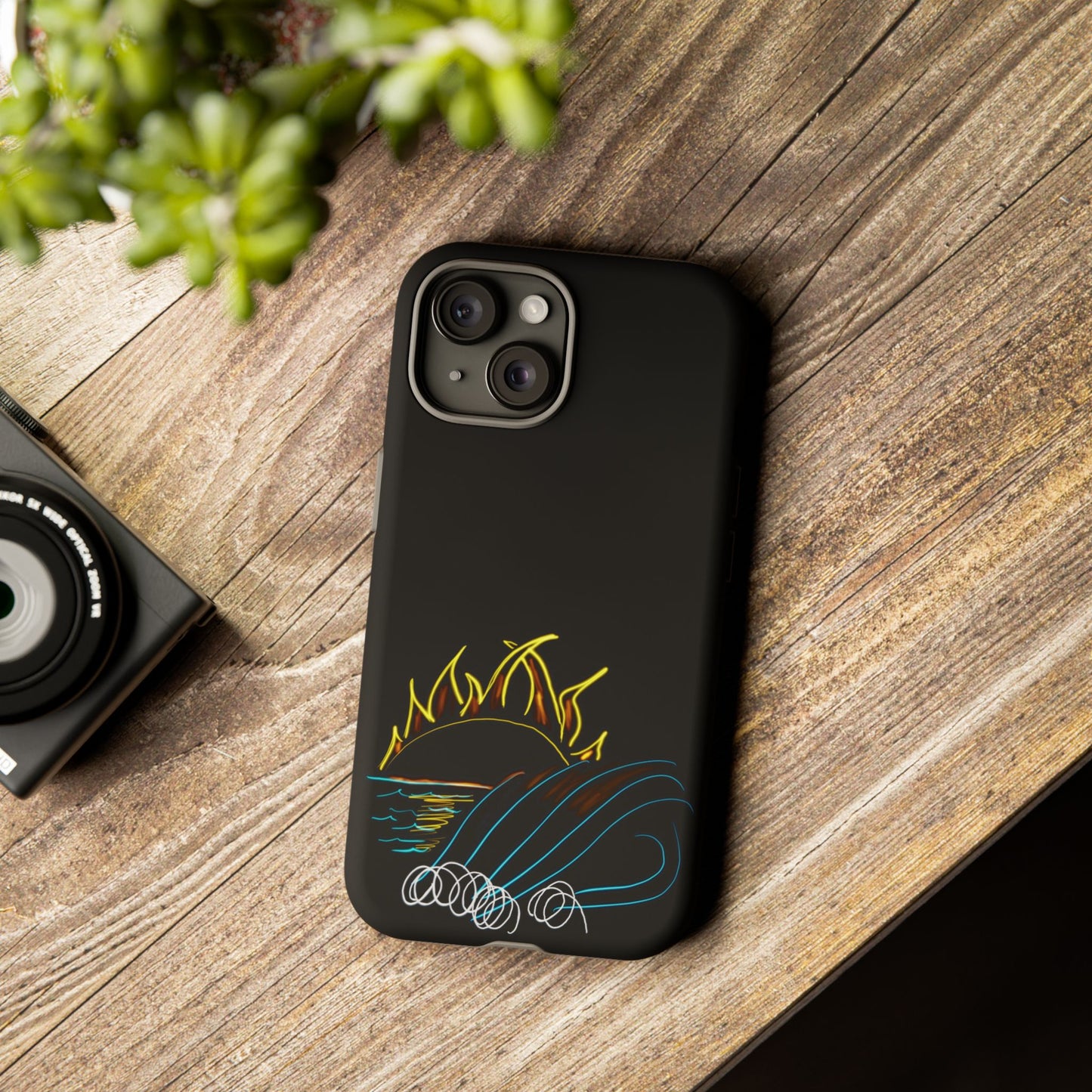 Wave- phone case matte/gloss 250 styles