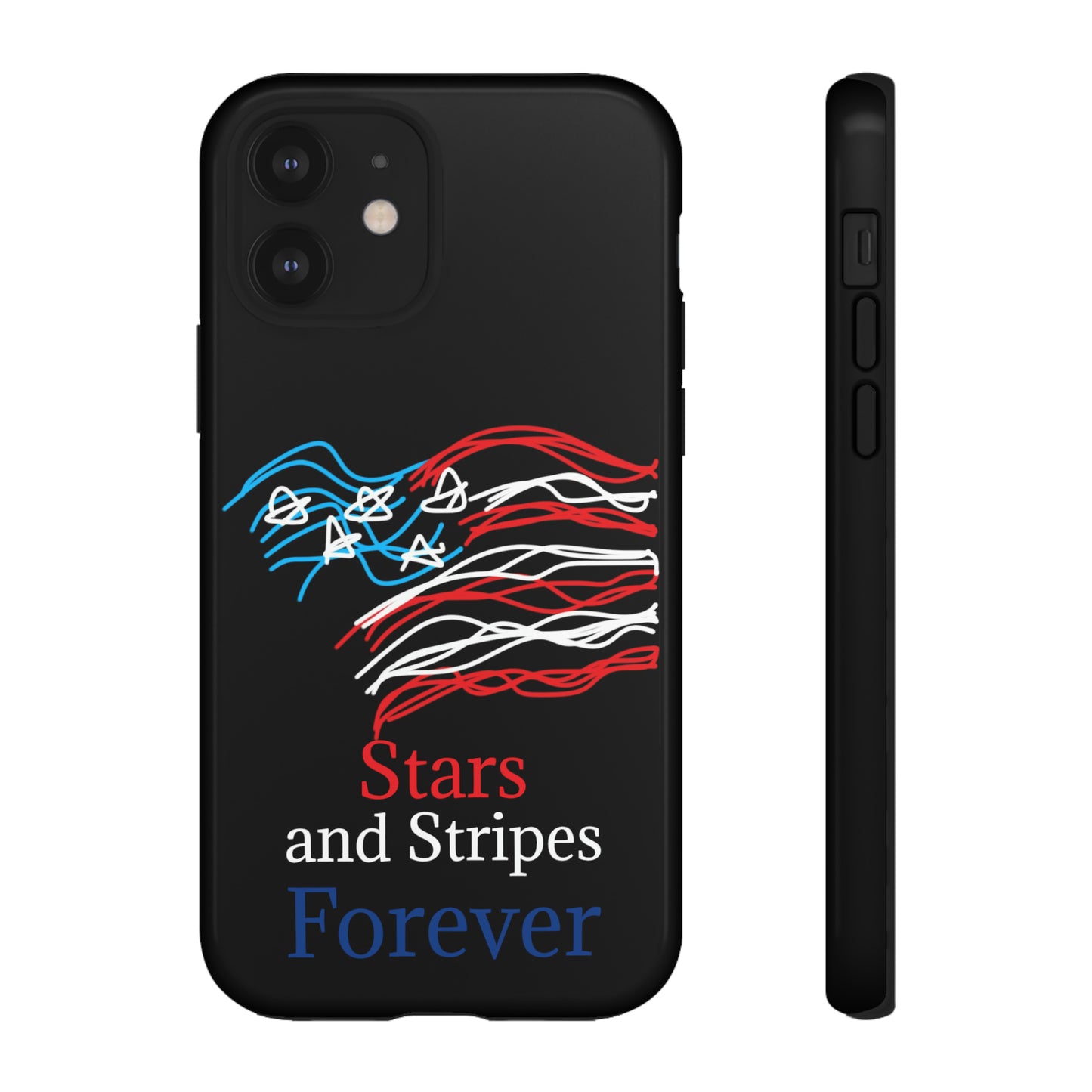 July 4th- Old Glory- Tough Cases- fits 46 styles of phones