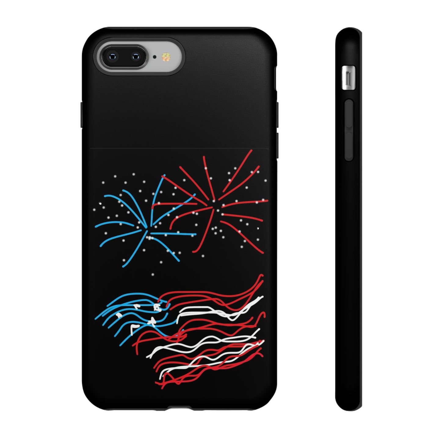 July 4th- Fireworks- Tough Cases- fits 46 phone styles