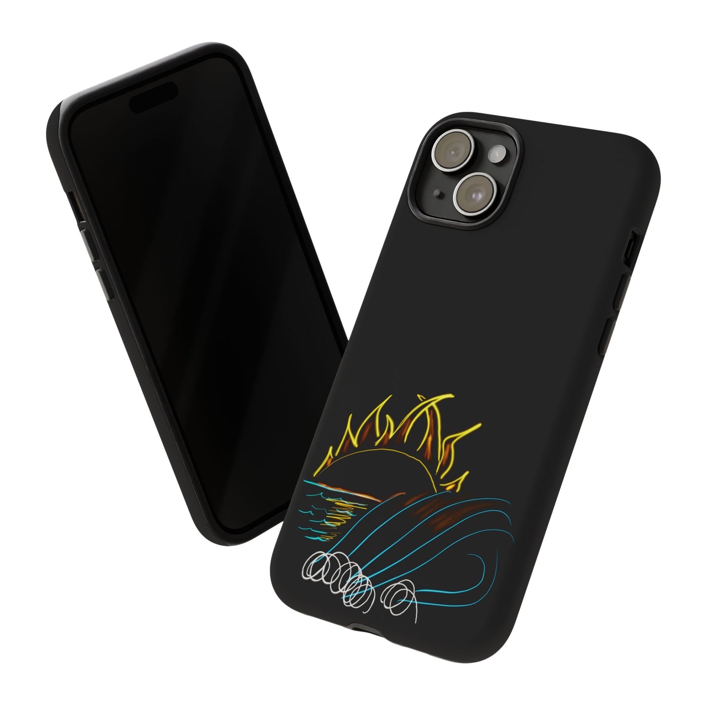 Wave- phone case matte/gloss 250 styles
