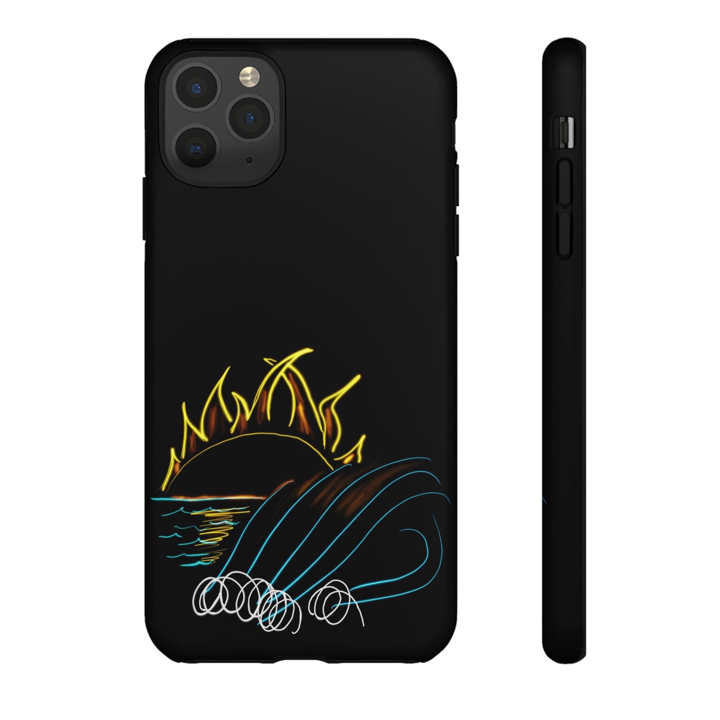 Wave- phone case matte/gloss 250 styles