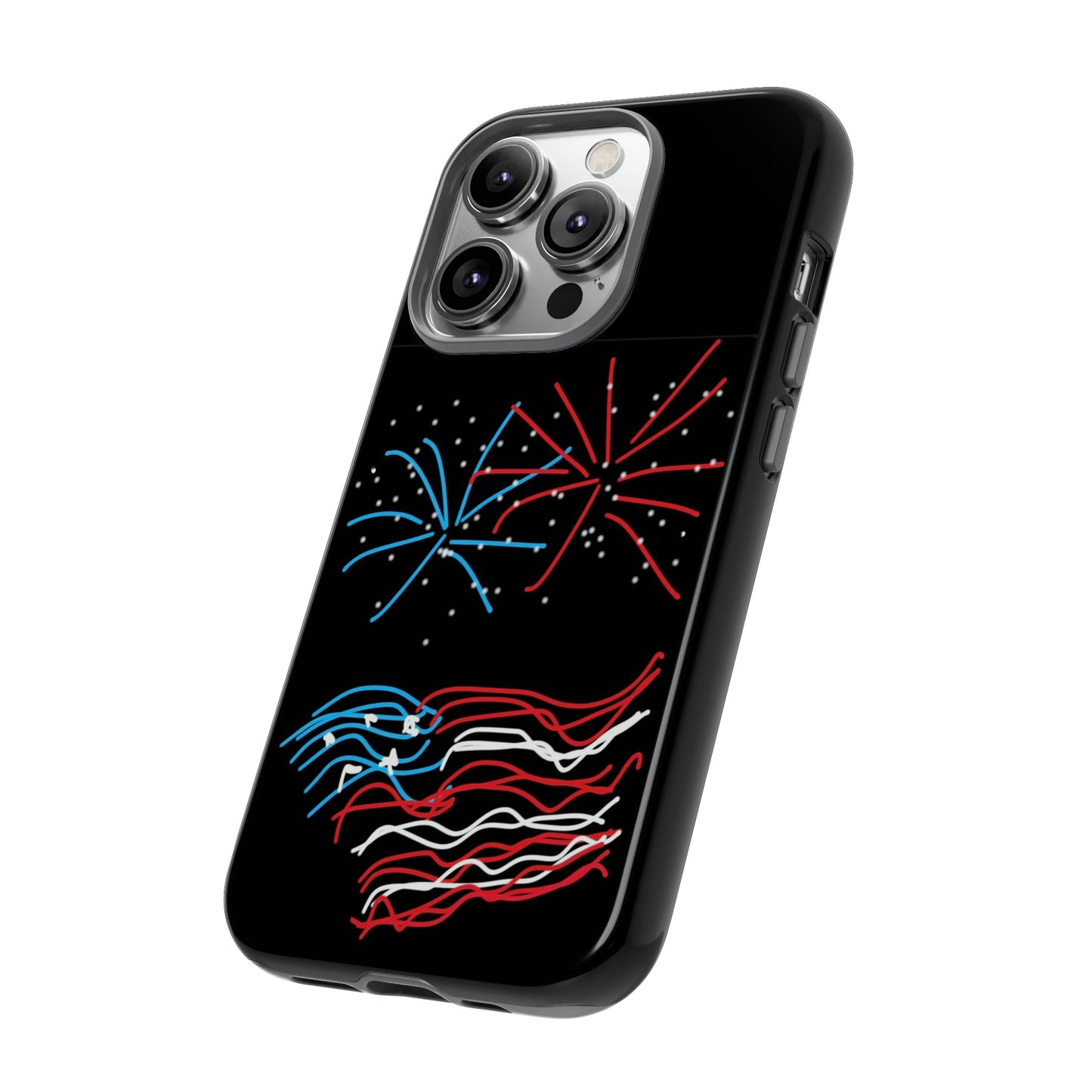 July 4th- Fireworks- Tough Cases- fits 46 phone styles