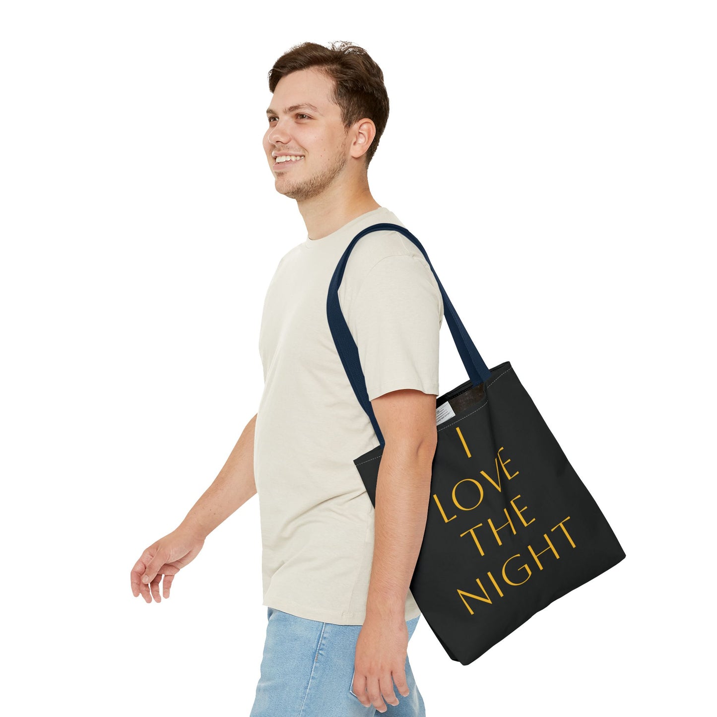 Wave / I love the Night- Tote Bag, 3 sizes