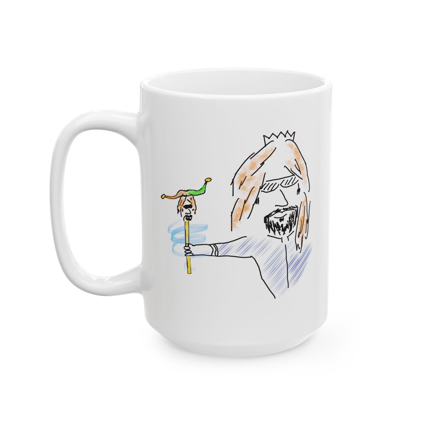 Prankster / Merry Prankster- Mug, 15 oz, White