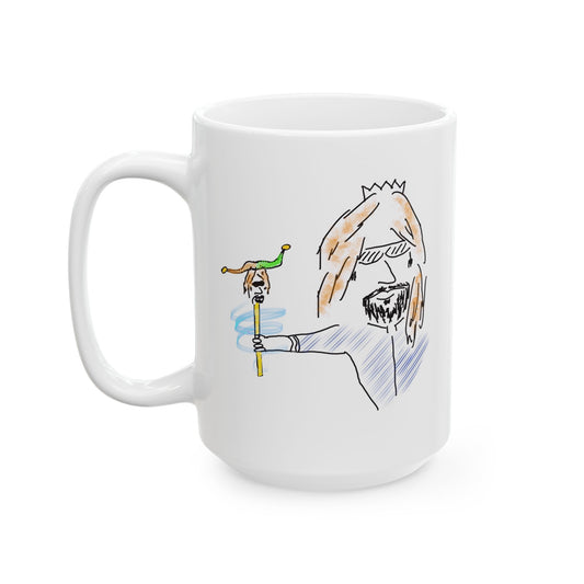 Prankster / Merry Prankster- Mug, 15 oz, White