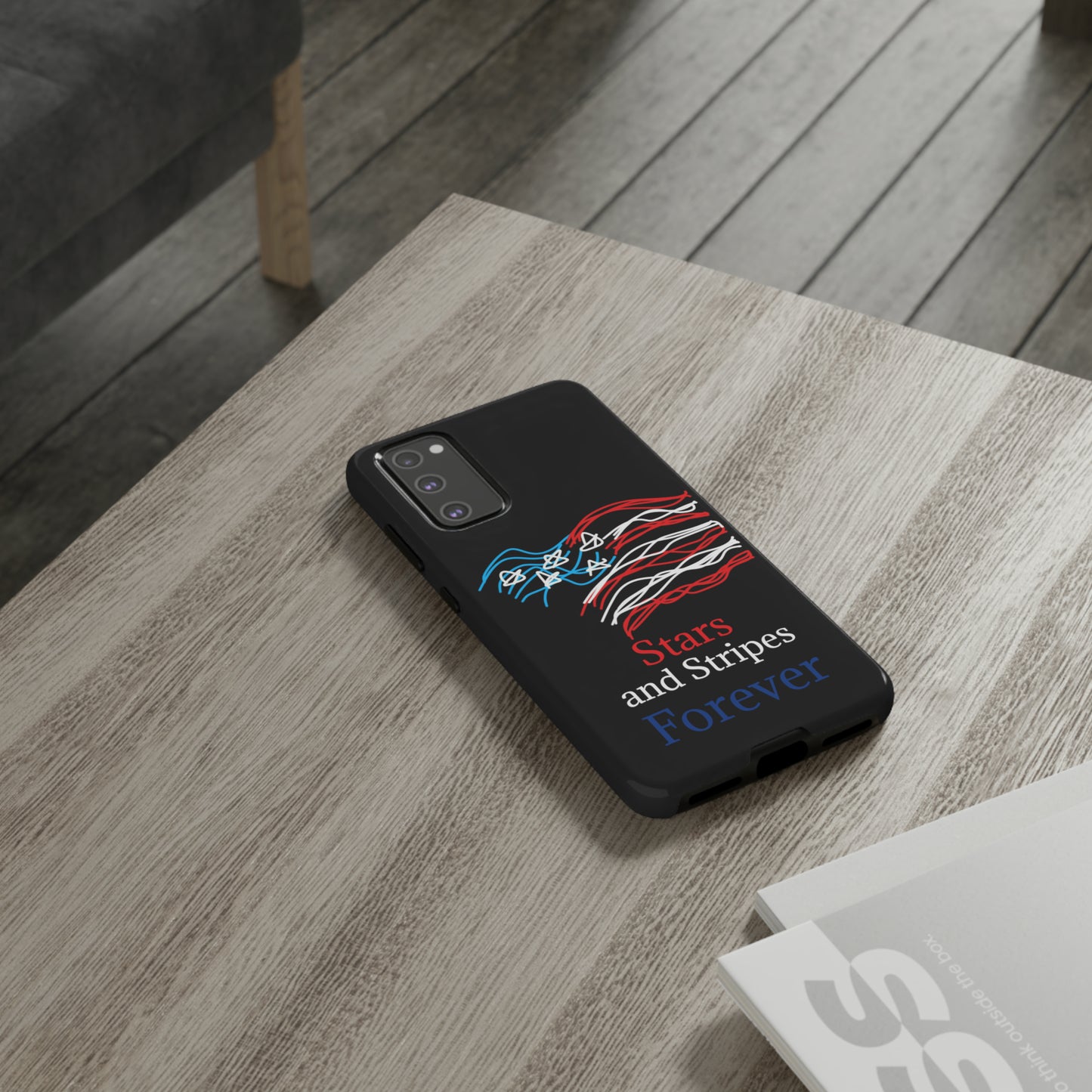 July 4th- Old Glory- Tough Cases- fits 46 styles of phones