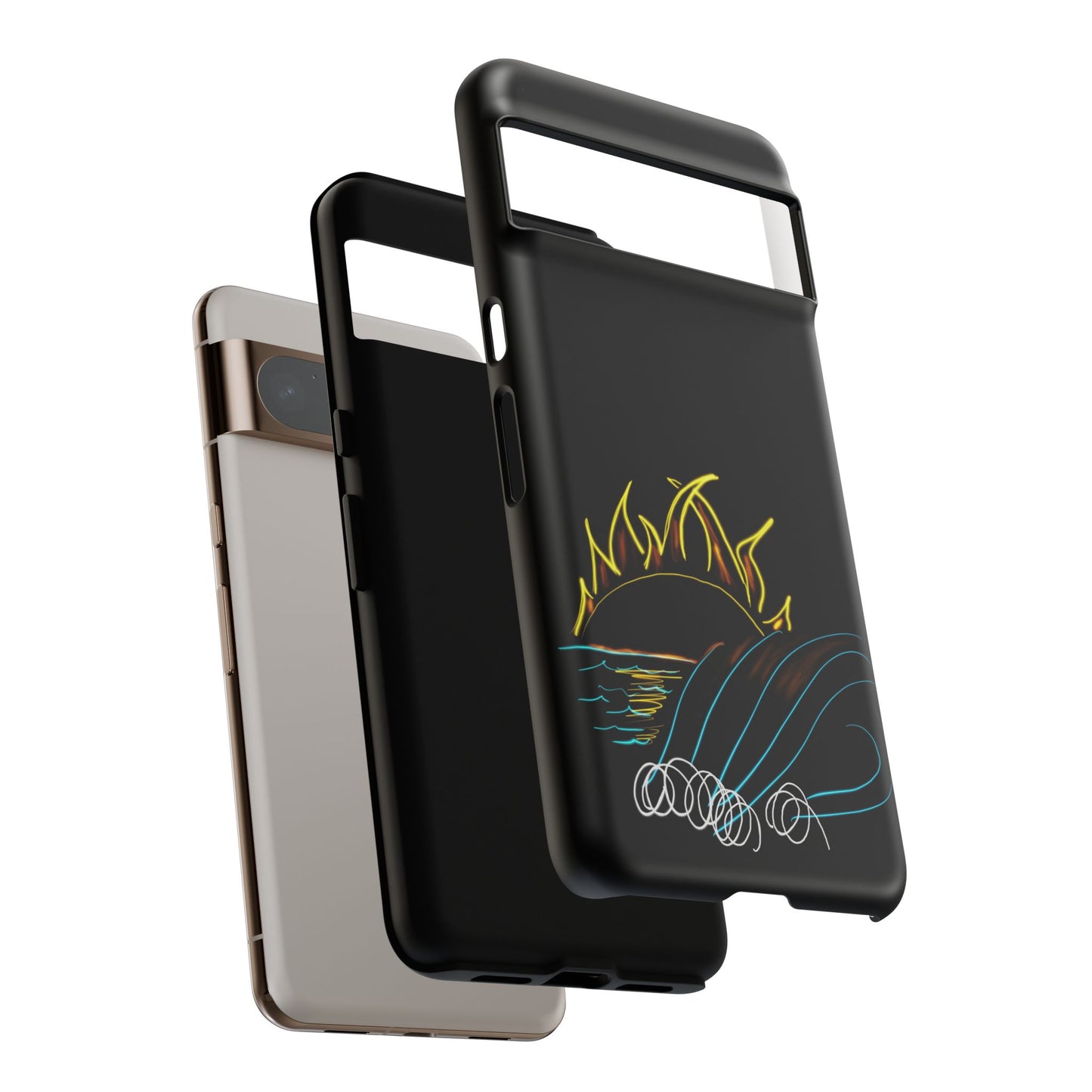 Wave- phone case matte/gloss 250 styles