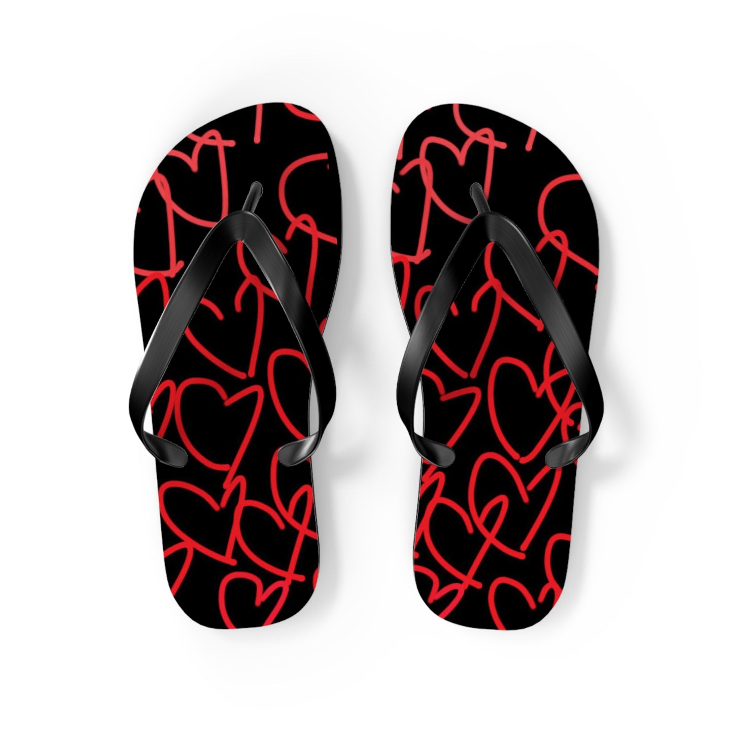 Million Hearts- Flip Flops, 4 sizes
