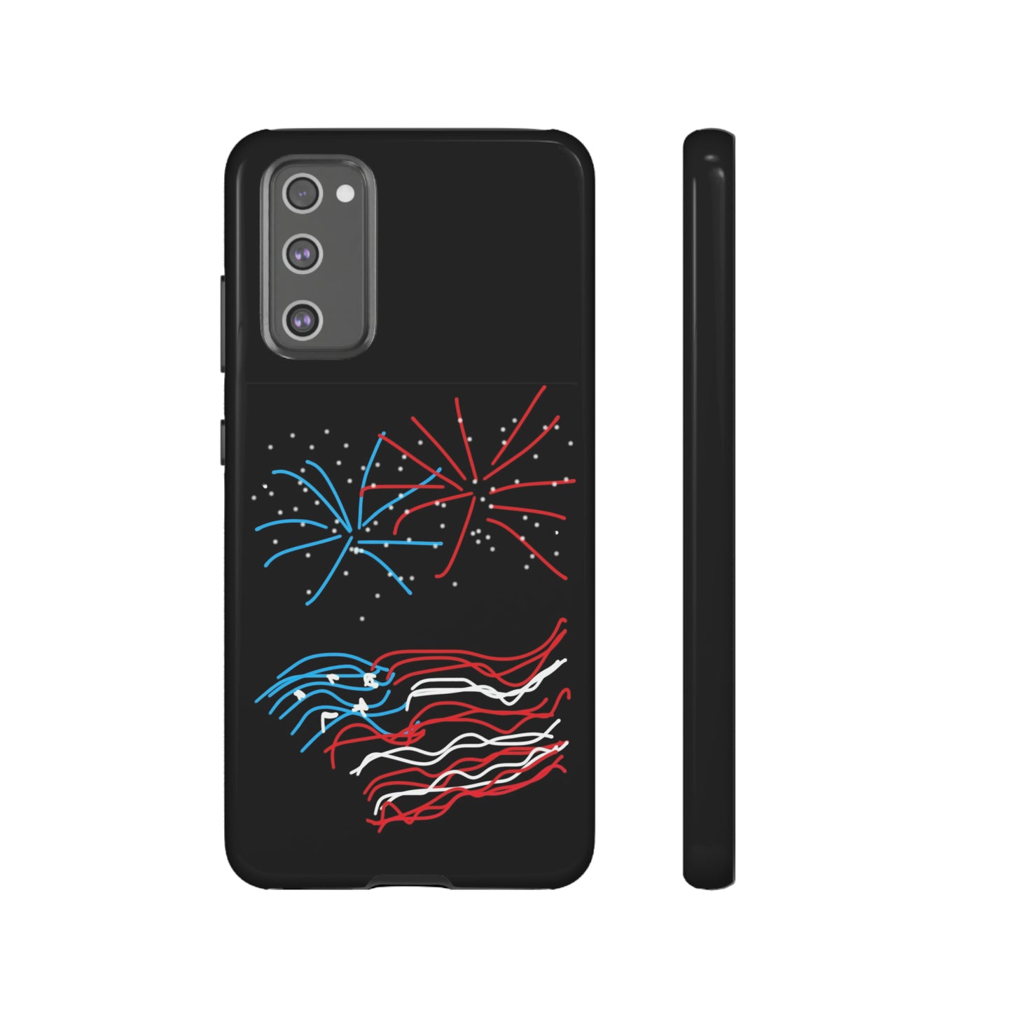 July 4th- Fireworks- Tough Cases- fits 46 phone styles