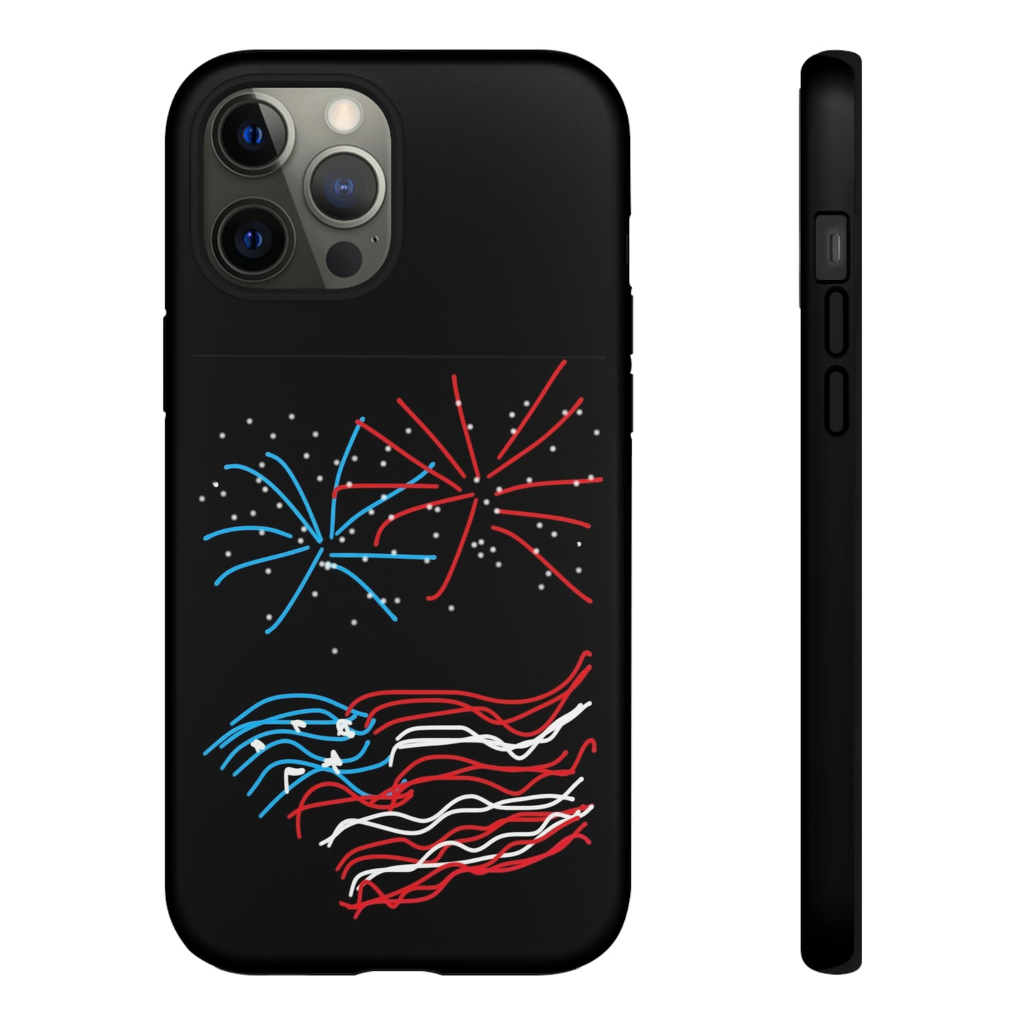 July 4th- Fireworks- Tough Cases- fits 46 phone styles