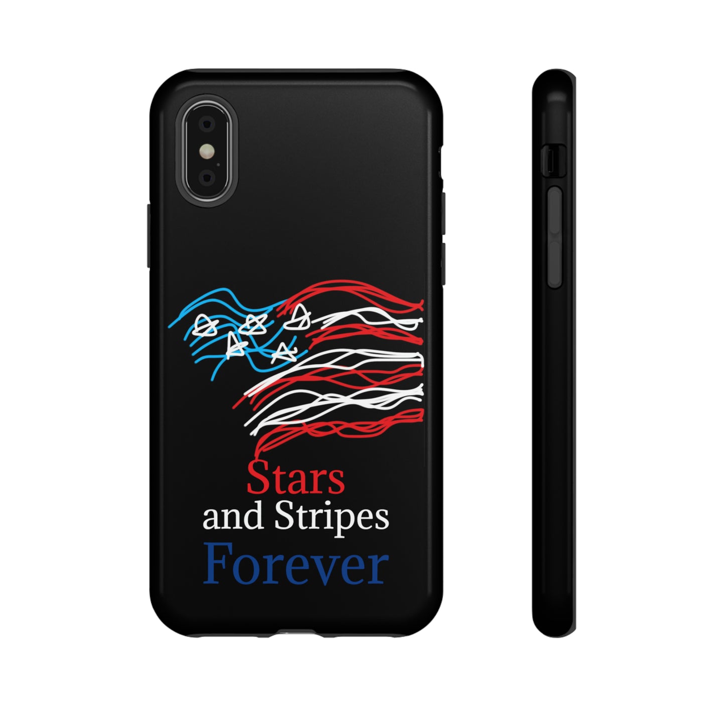 July 4th- Old Glory- Tough Cases- fits 46 styles of phones