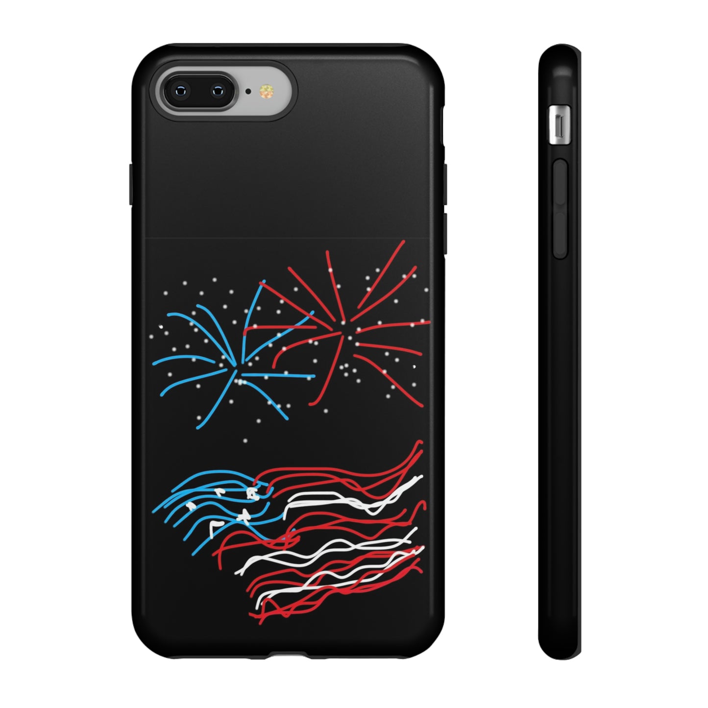 July 4th- Fireworks- Tough Cases- fits 46 phone styles