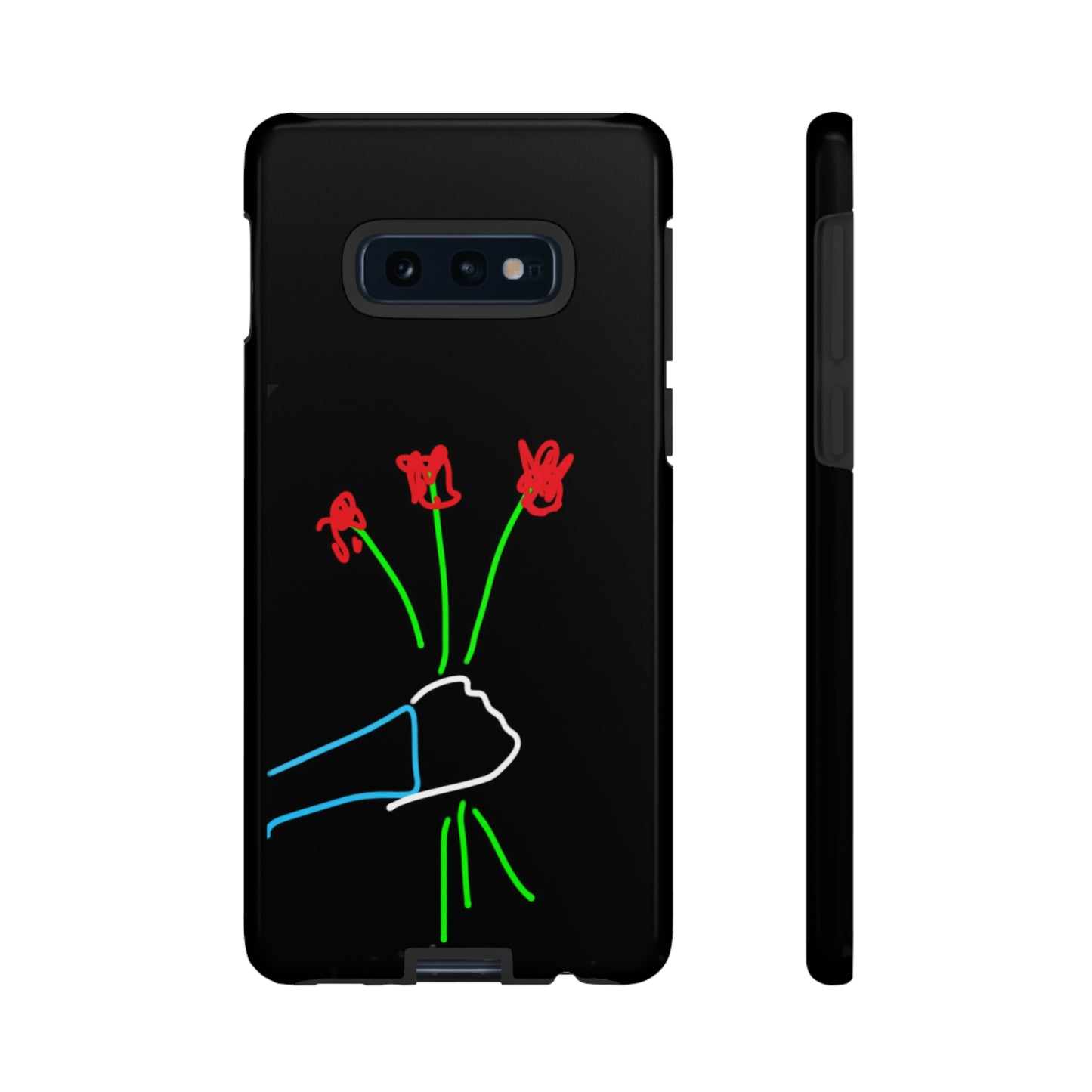 3 Red Flowers- Tough Cases- 46 Phone Styles