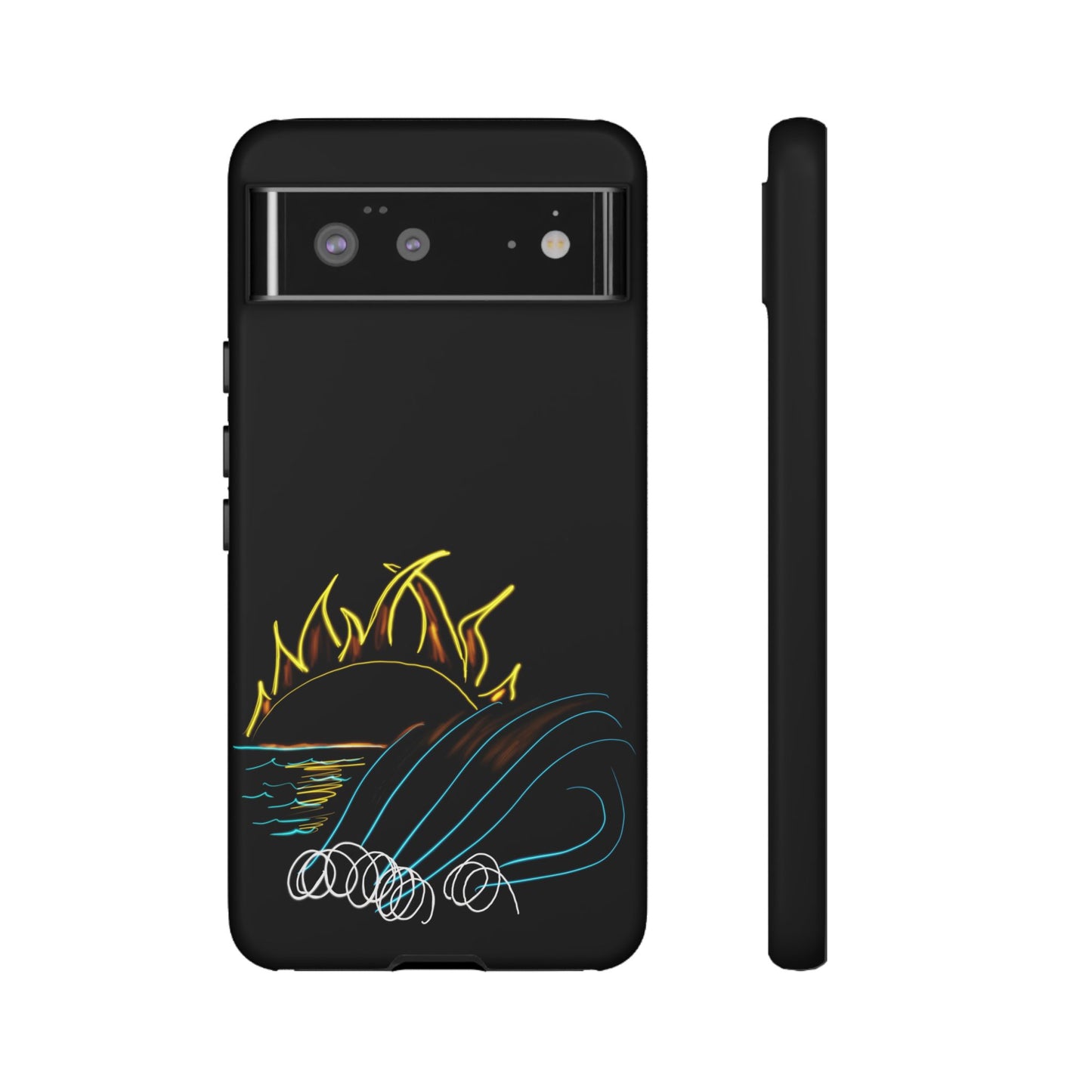 Wave- phone case matte/gloss 250 styles