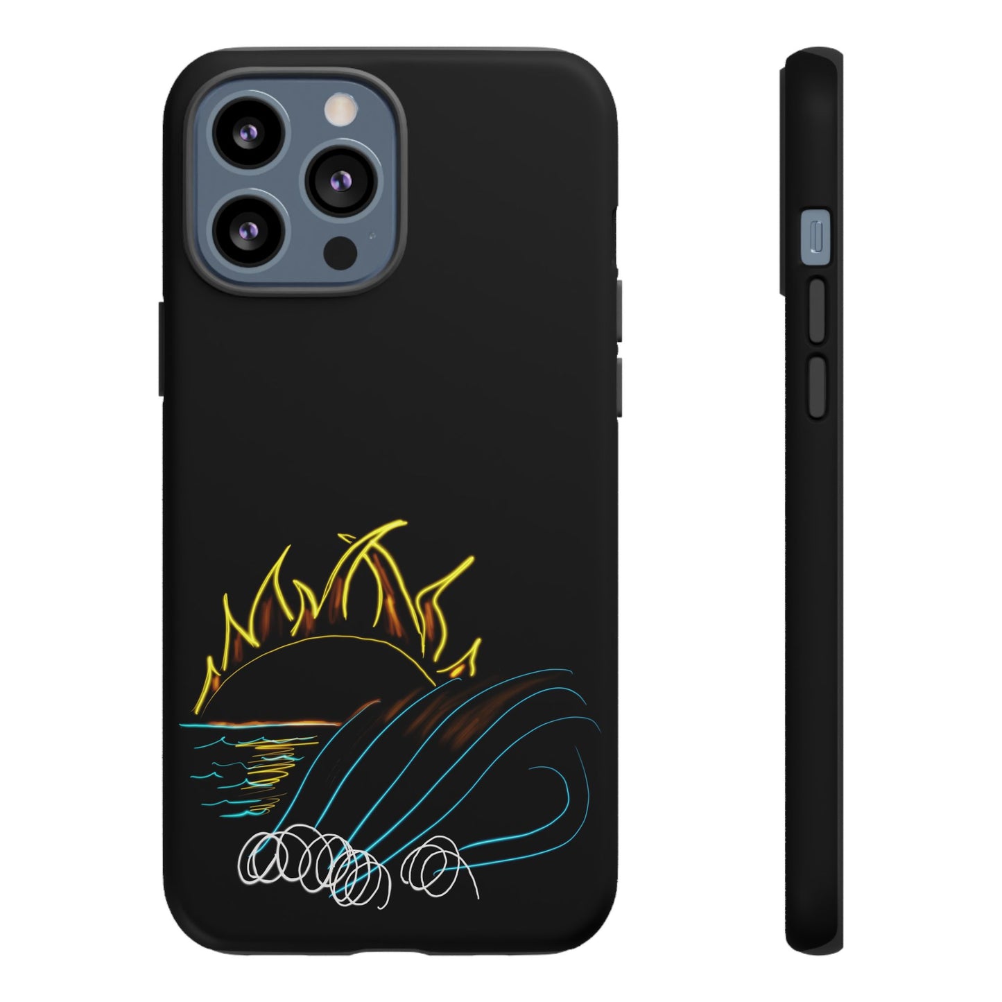 Wave- phone case matte/gloss 250 styles