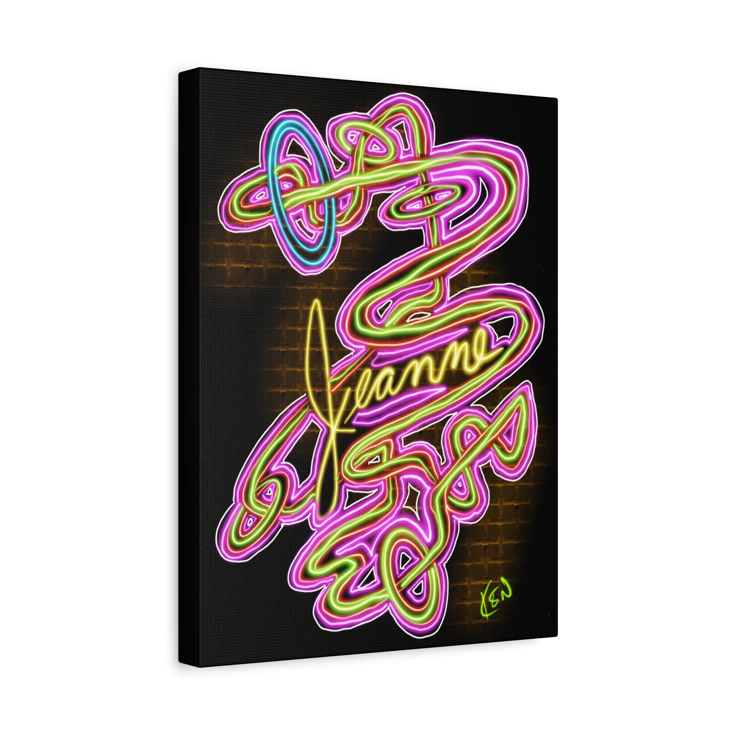 Abstract Jeanne- Canvas Wall Art