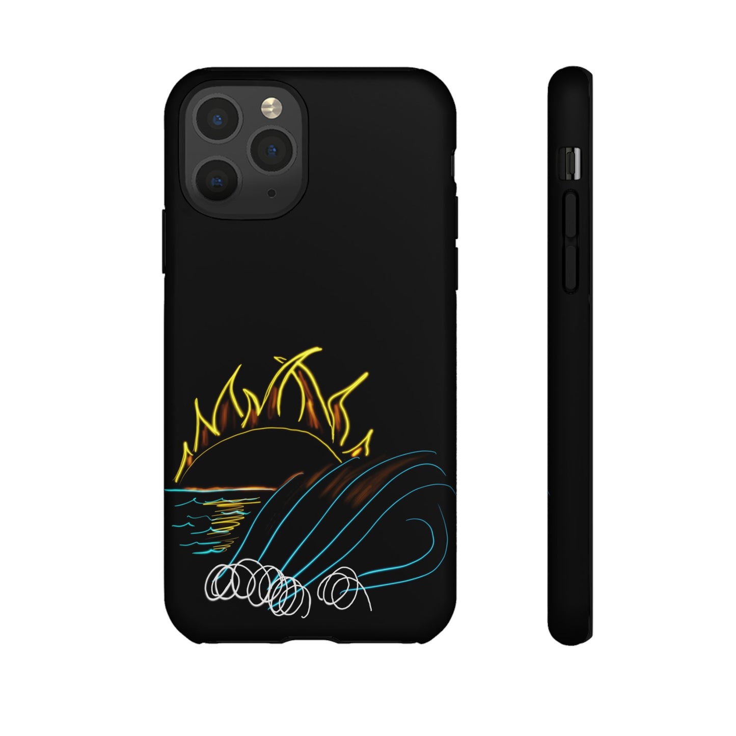 Wave- phone case matte/gloss 250 styles