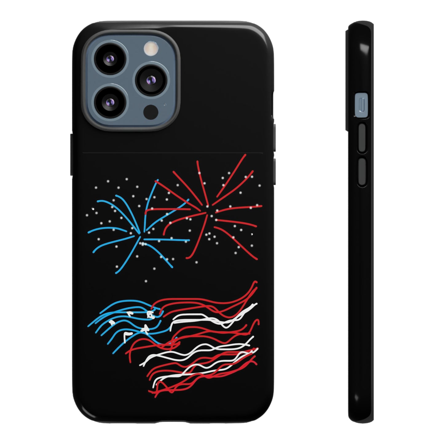 July 4th- Fireworks- Tough Cases- fits 46 phone styles