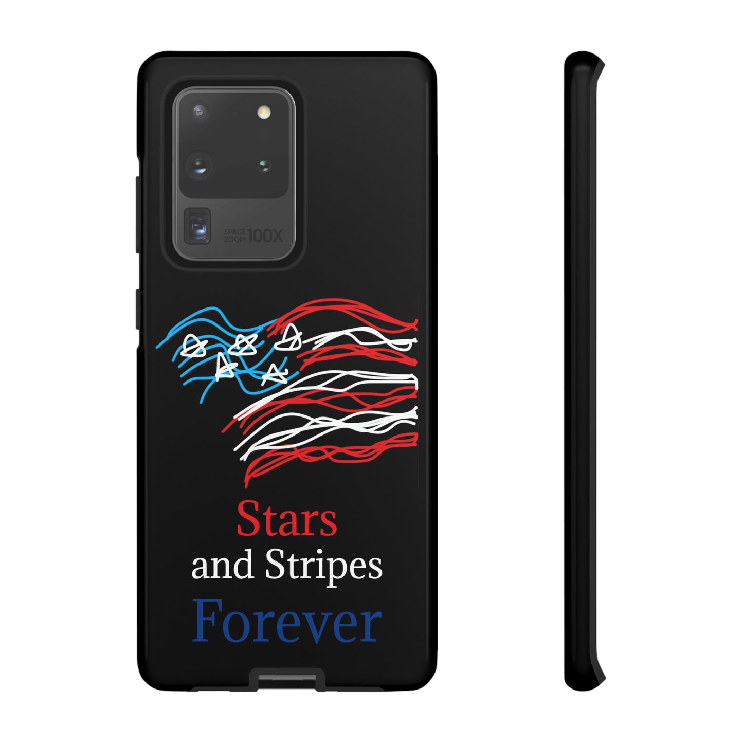 July 4th- Old Glory- Tough Cases- fits 46 styles of phones