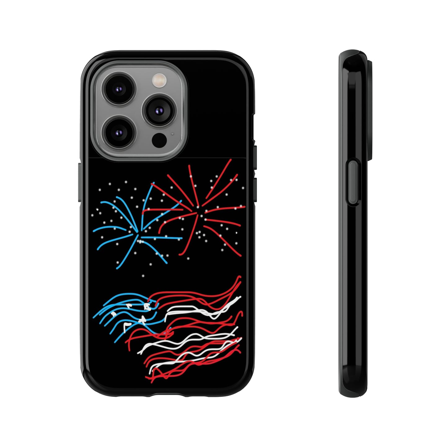 July 4th- Fireworks- Tough Cases- fits 46 phone styles