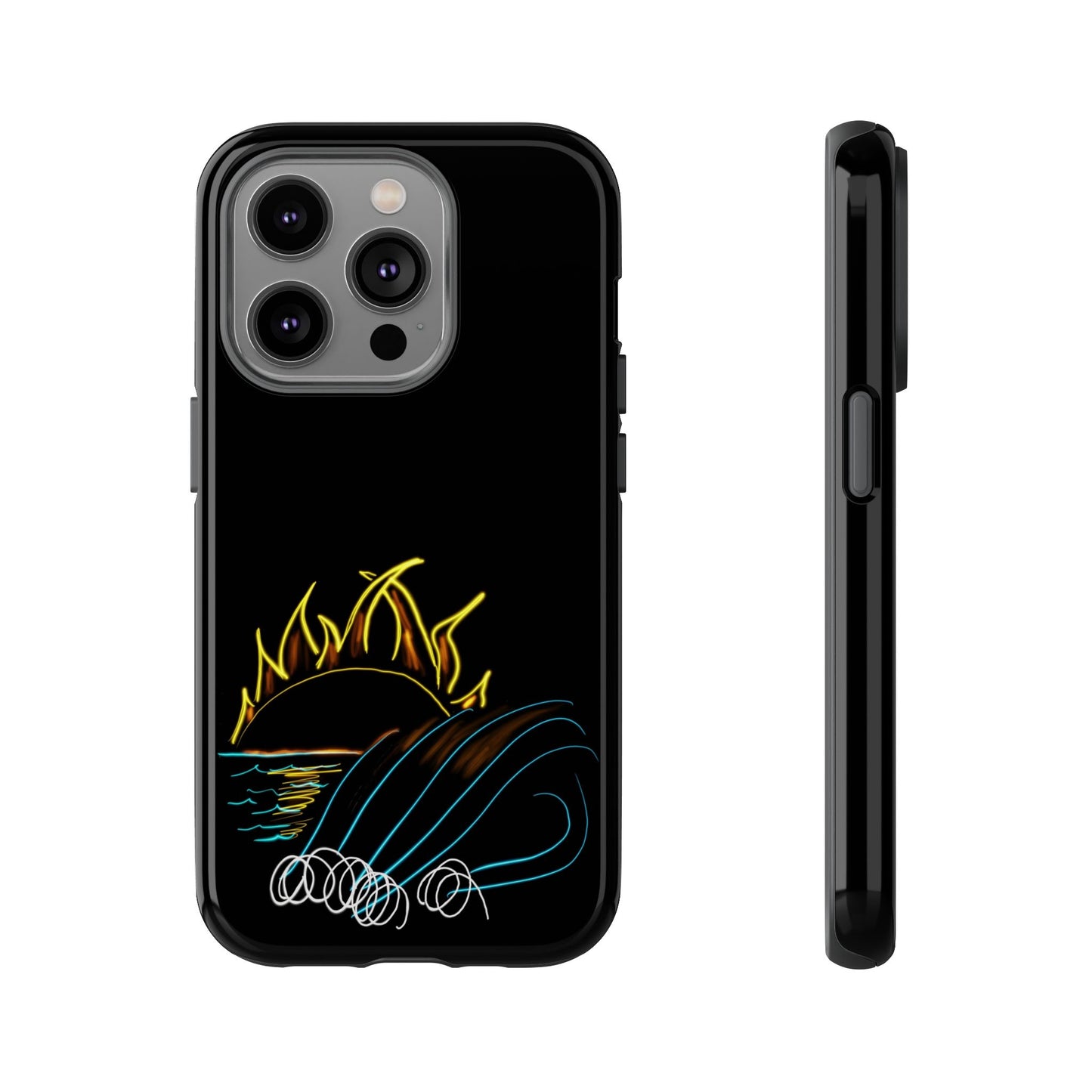 Wave- phone case matte/gloss 250 styles
