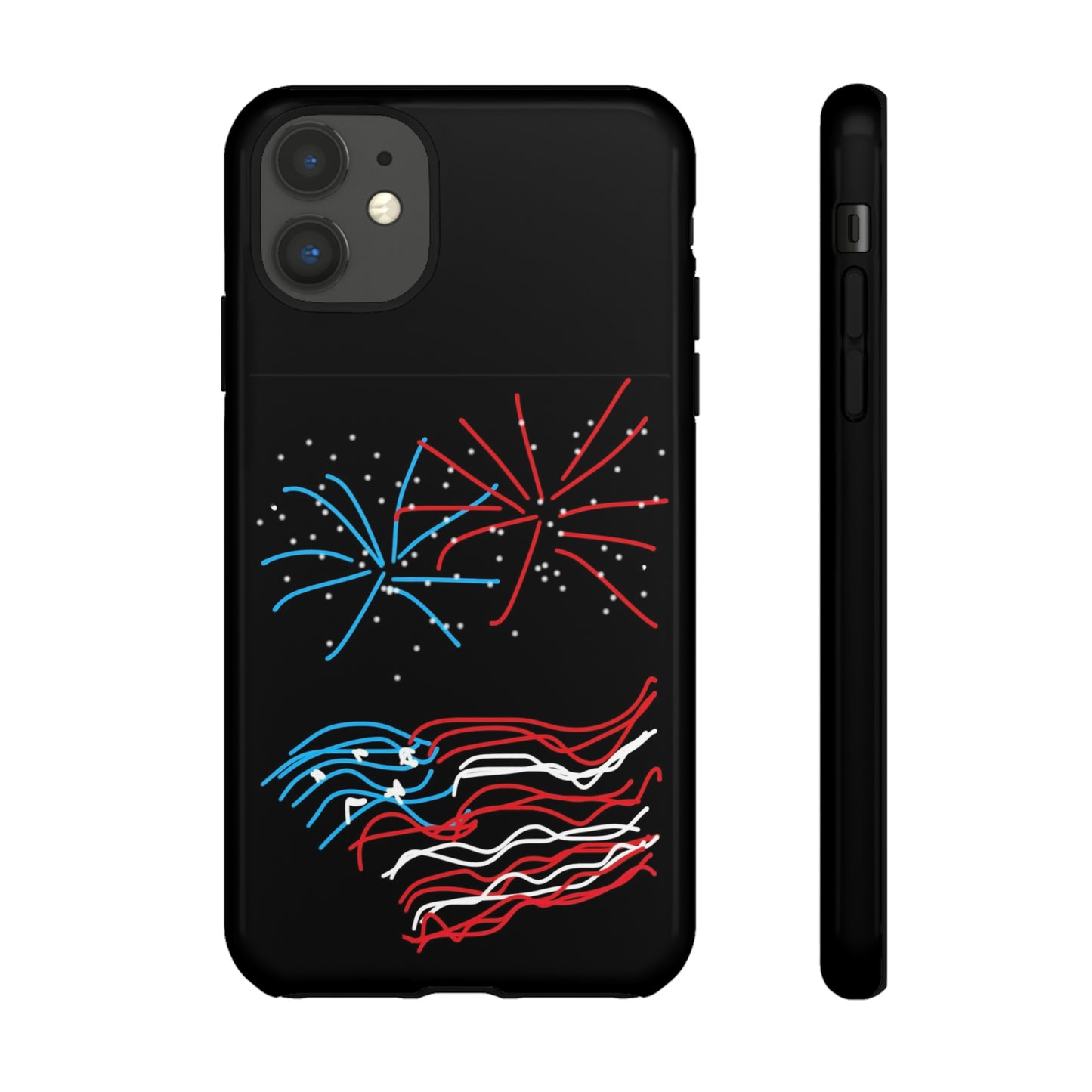 July 4th- Fireworks- Tough Cases- fits 46 phone styles