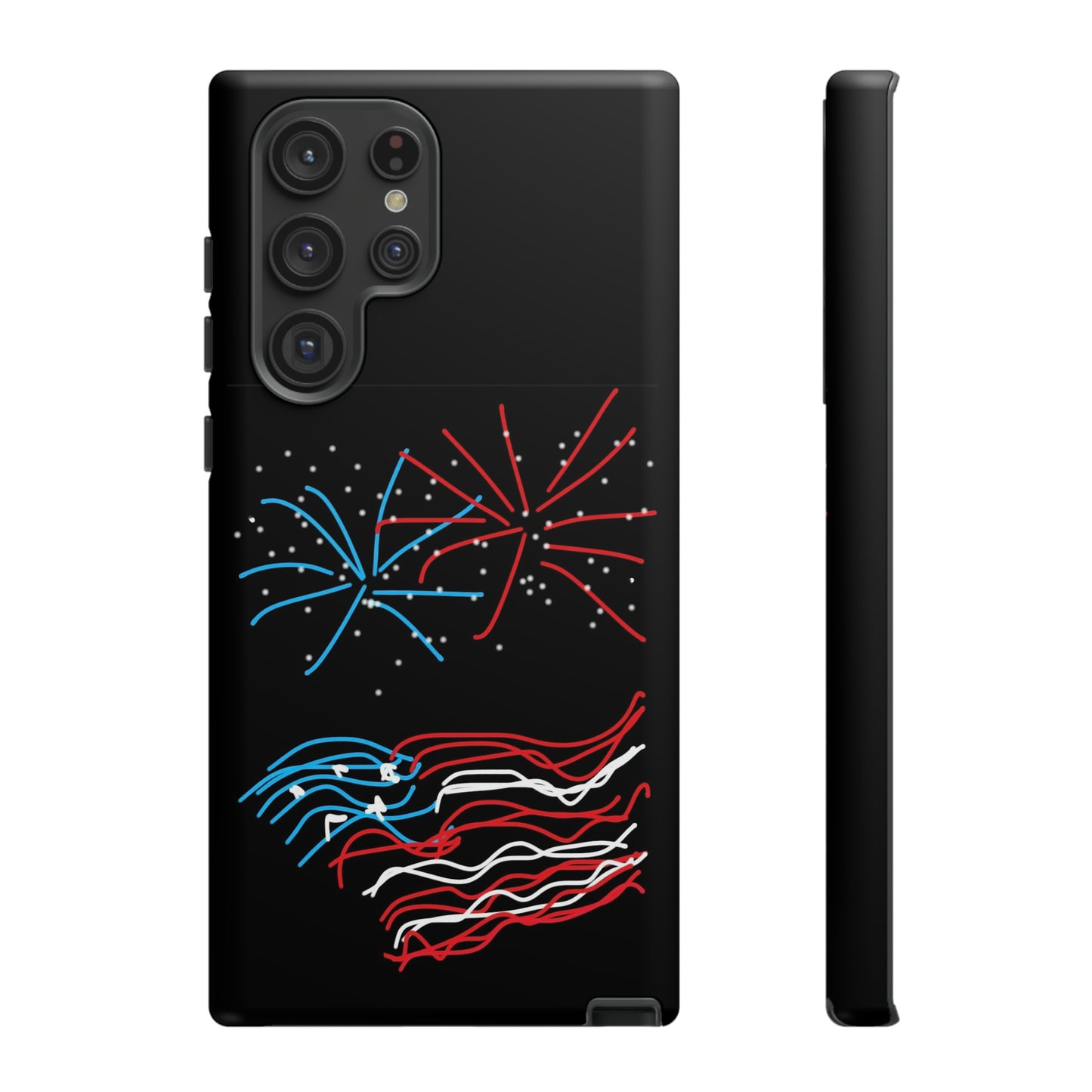 July 4th- Fireworks- Tough Cases- fits 46 phone styles