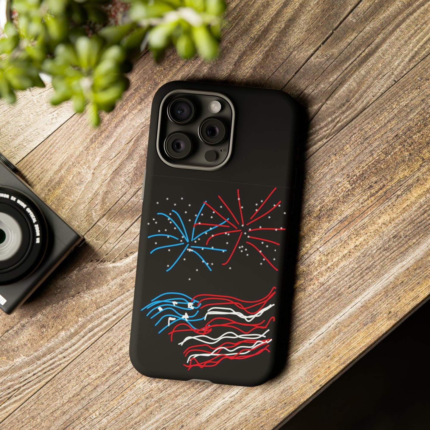 July 4th- Fireworks- Tough Cases- fits 46 phone styles